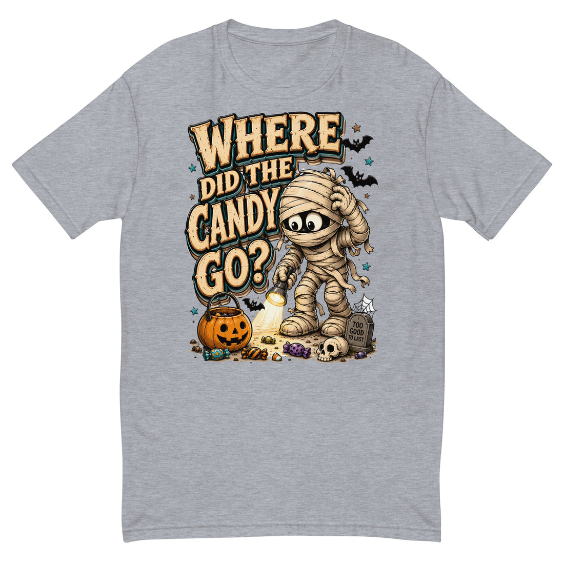 Where Did The Candy Go T-Shirt - Cute Horror & Mystery Tee by printfluence.net