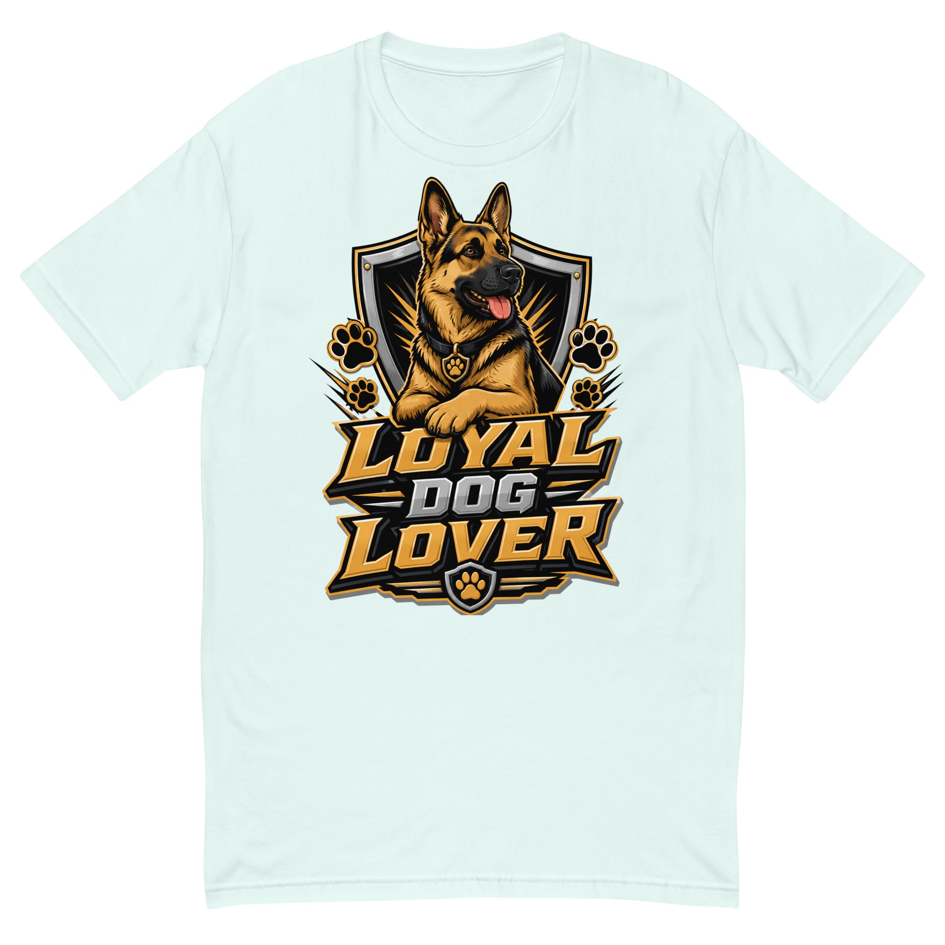 Elite Loyal Dog Lover - Premium Luxury German Shepherd Short Sleeve T-Shirt by printfluence.net