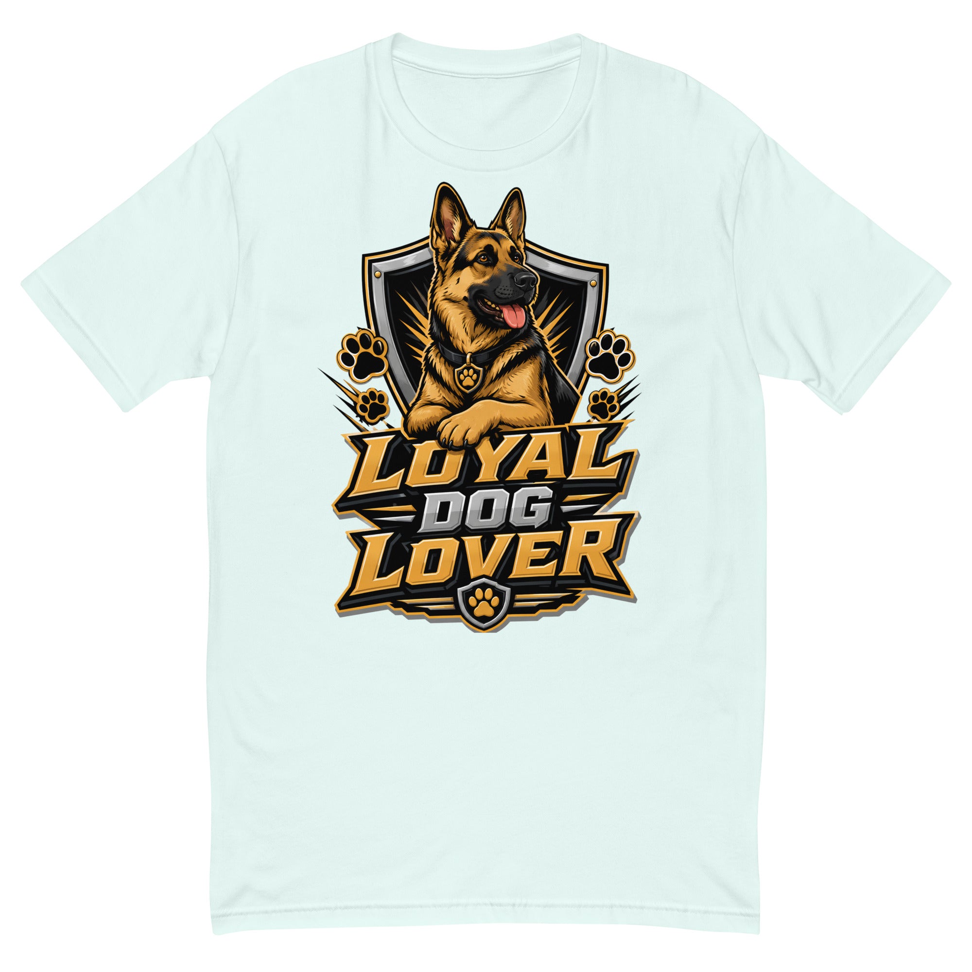 Elite Loyal Dog Lover - Premium Luxury German Shepherd Short Sleeve T-Shirt by printfluence.net