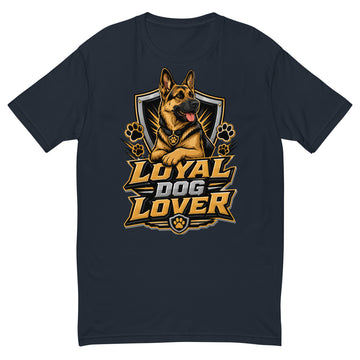 Elite Loyal Dog Lover - Premium Luxury German Shepherd Short Sleeve T-Shirt by printfluence.net