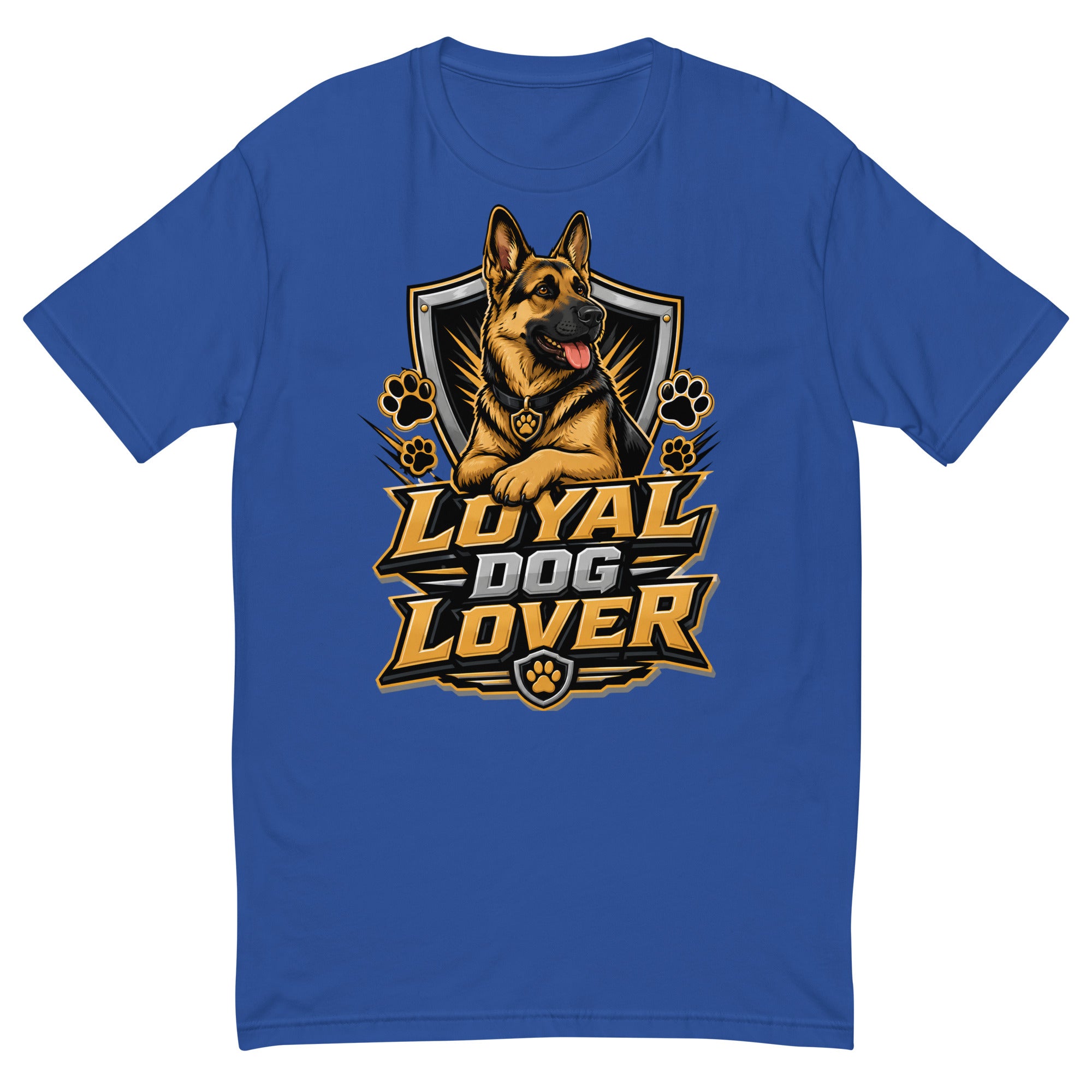 Elite Loyal Dog Lover - Premium Luxury German Shepherd Short Sleeve T-Shirt by printfluence.net