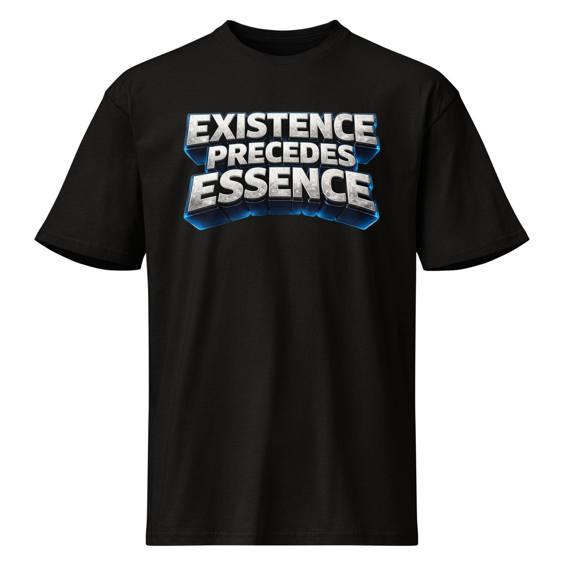 Cotton Heritage MC1082 I Men's Premium Short Sleeve Tee - Existence Precedes Essence Tee – Men's Premium Short Sleeve by printfluence.net