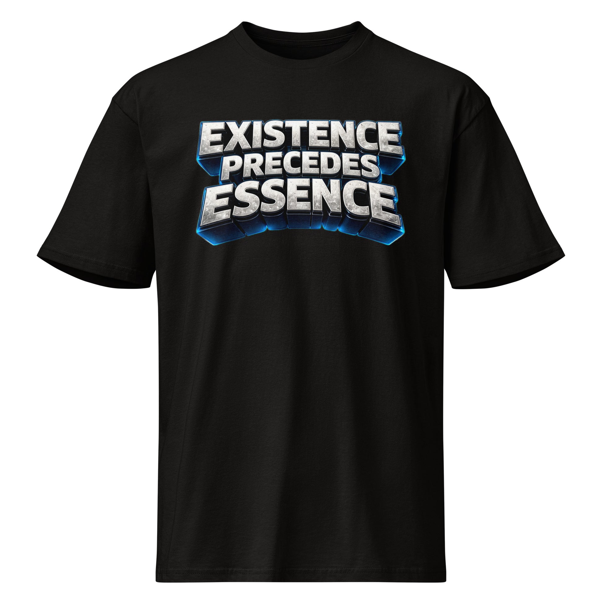 Cotton Heritage MC1082 I Men's Premium Short Sleeve Tee - Existence Precedes Essence Tee – Men's Premium Short Sleeve by printfluence.net