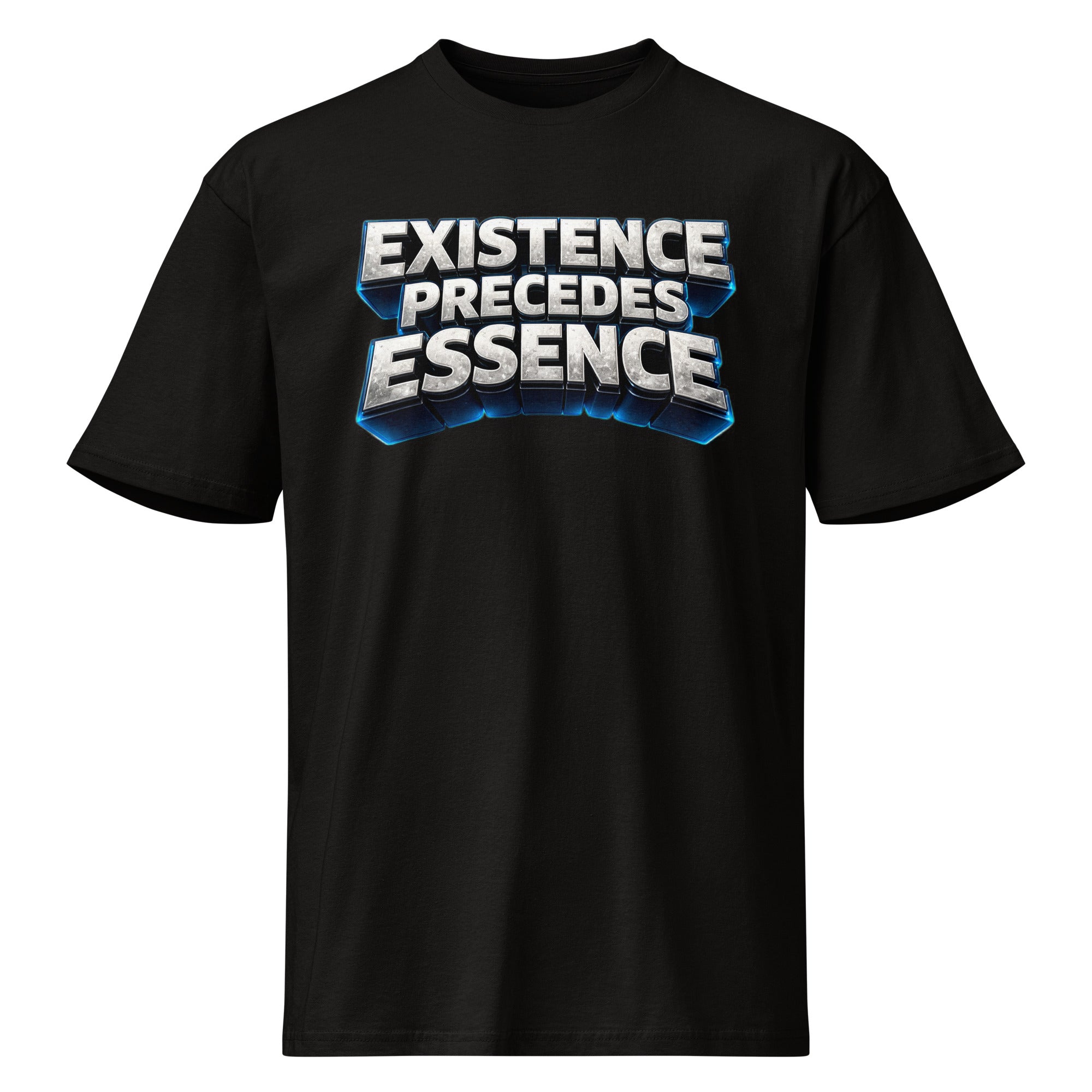 Cotton Heritage MC1082 I Men's Premium Short Sleeve Tee - Existence Precedes Essence Tee – Men's Premium Short Sleeve by printfluence.net