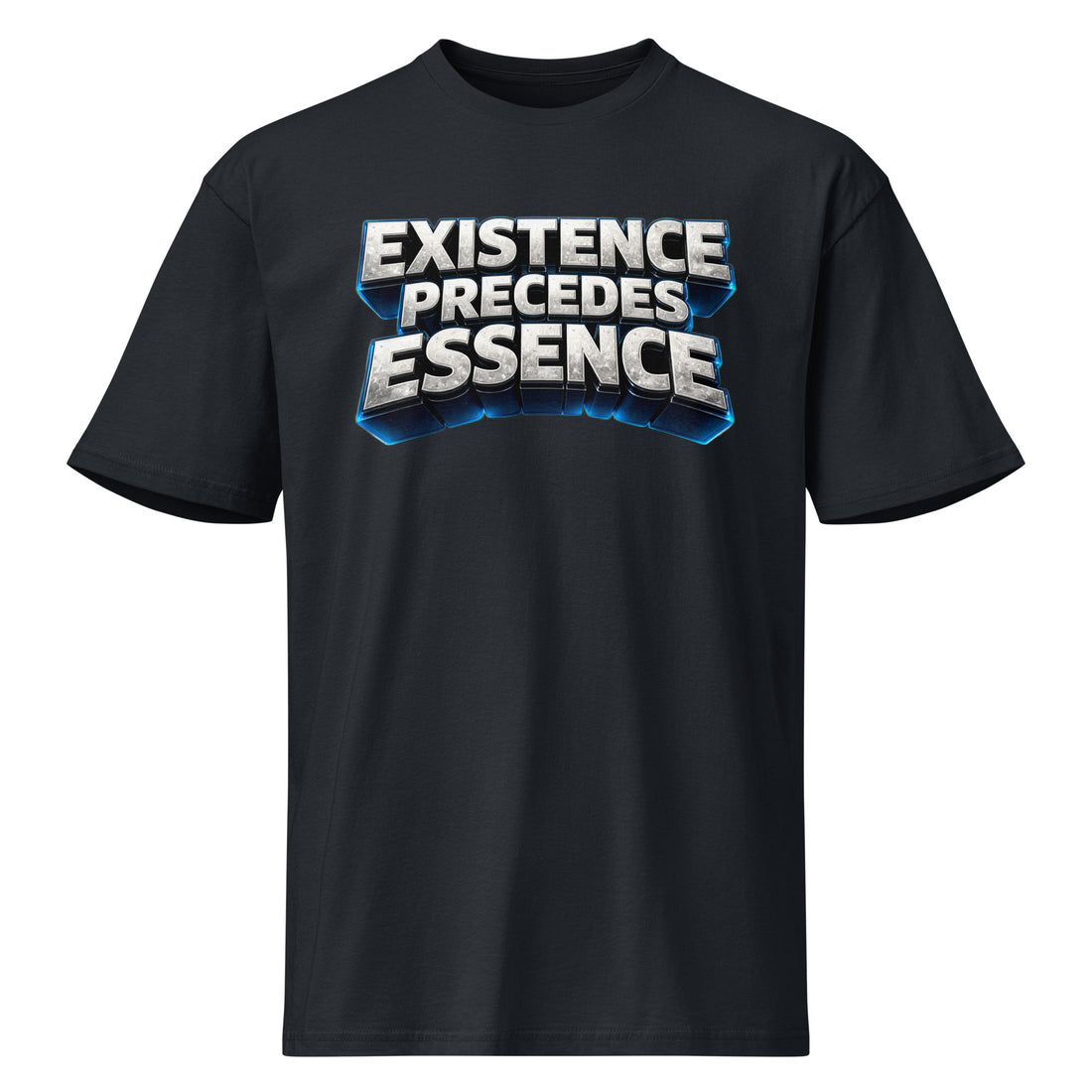 Cotton Heritage MC1082 I Men's Premium Short Sleeve Tee - Existence Precedes Essence Tee – Men's Premium Short Sleeve by printfluence.net