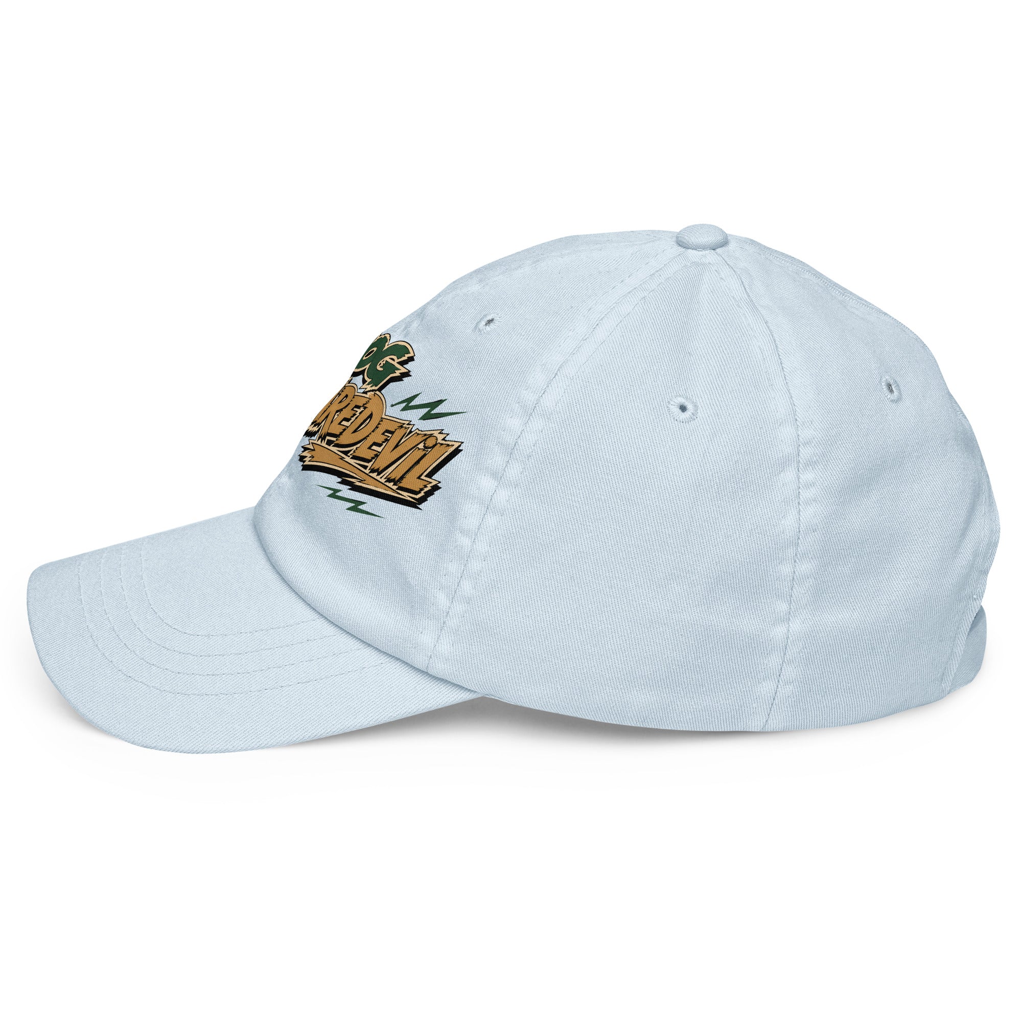English Bulldog Dog Daredevil Pastel Baseball Hat - Trendy Dog Lover Graphic Cap by printfluence.net