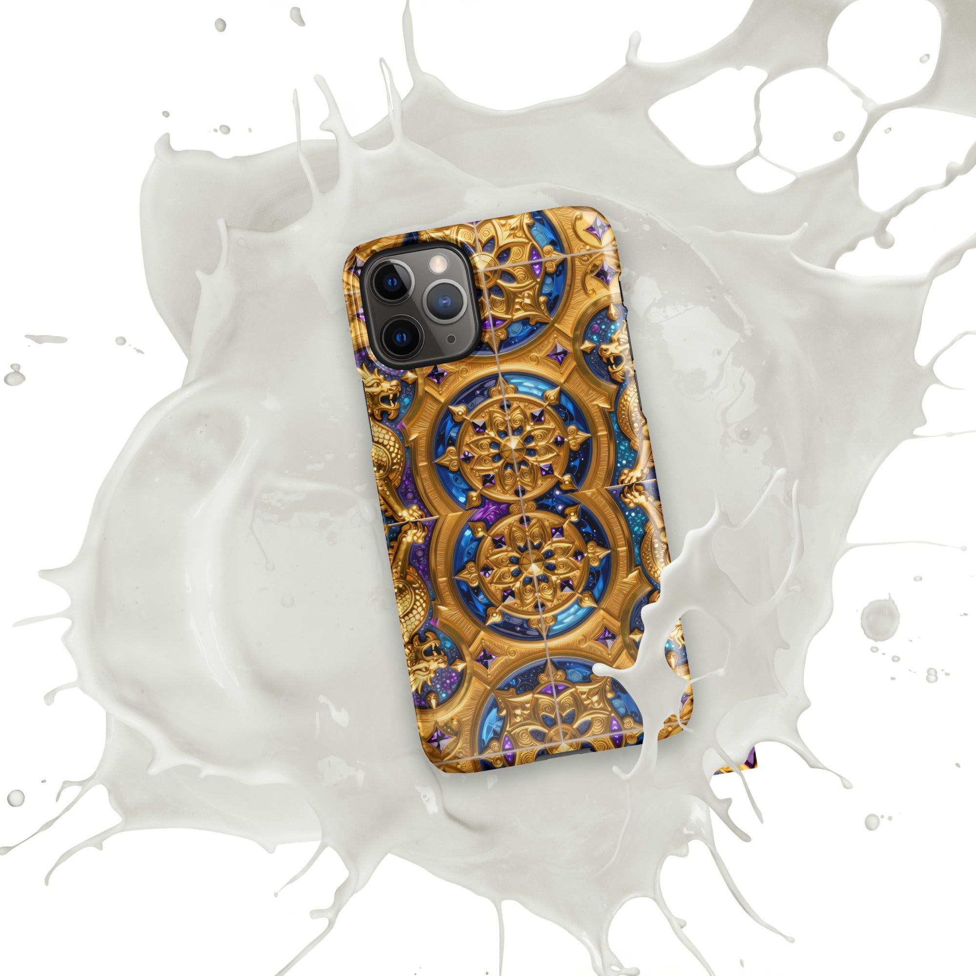 Snap case for iPhone® - Sultanic Majesty MagSafe iPhone Case – Supreme Elite Luxury by printfluence.net