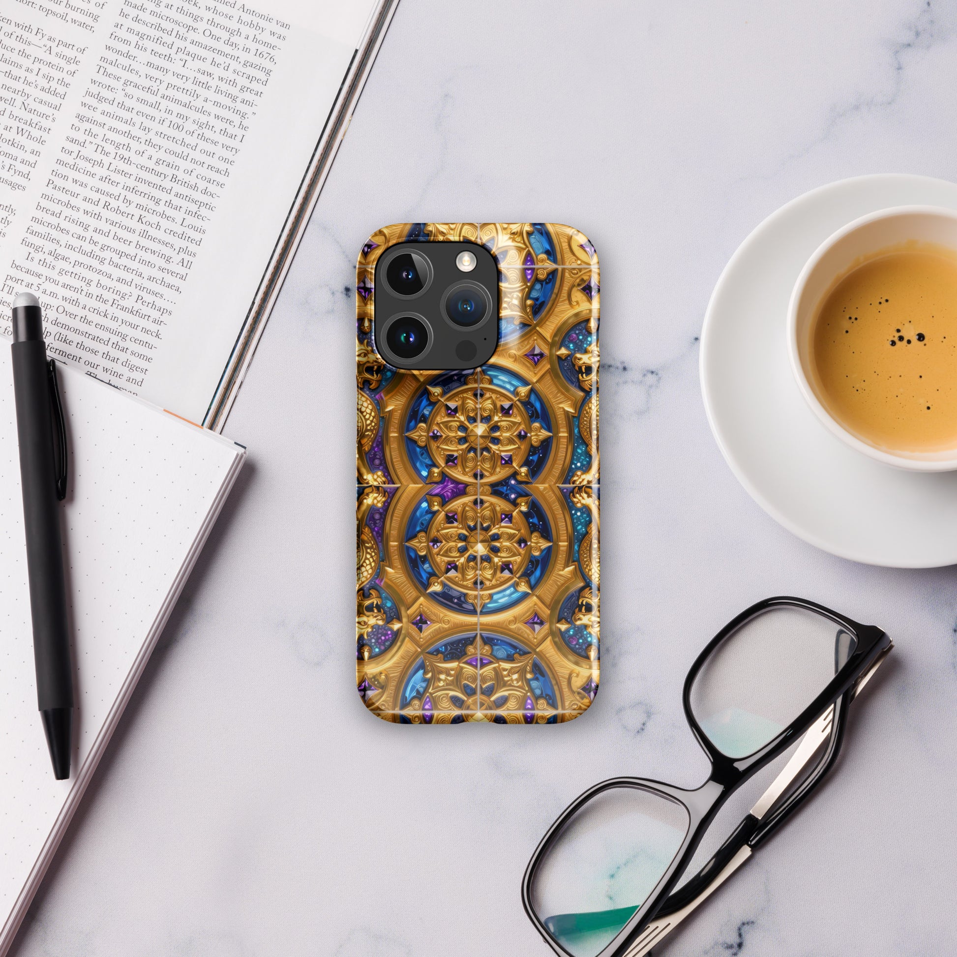 Snap case for iPhone® - Sultanic Majesty MagSafe iPhone Case – Supreme Elite Luxury by printfluence.net