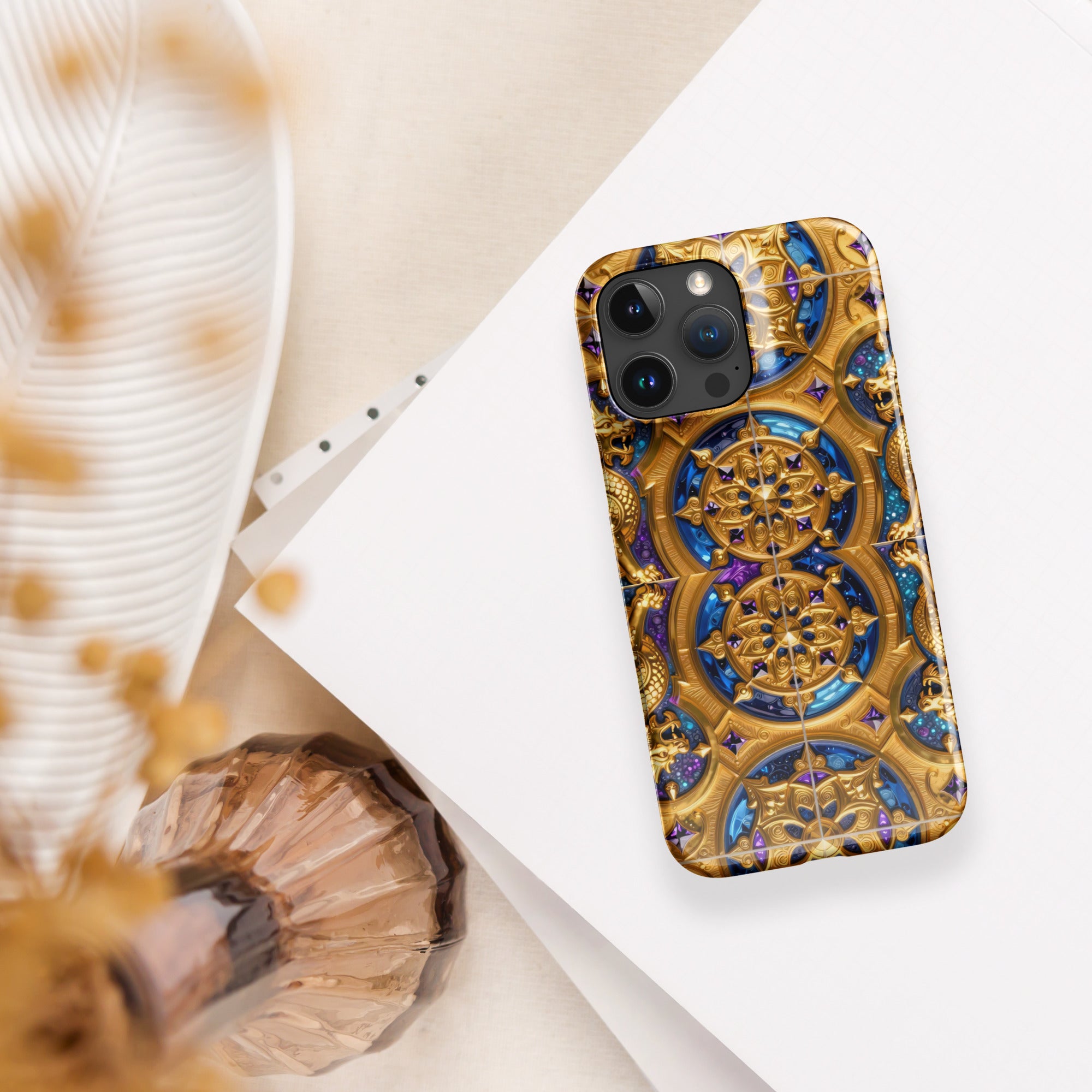 Snap case for iPhone® - Sultanic Majesty MagSafe iPhone Case – Supreme Elite Luxury by printfluence.net
