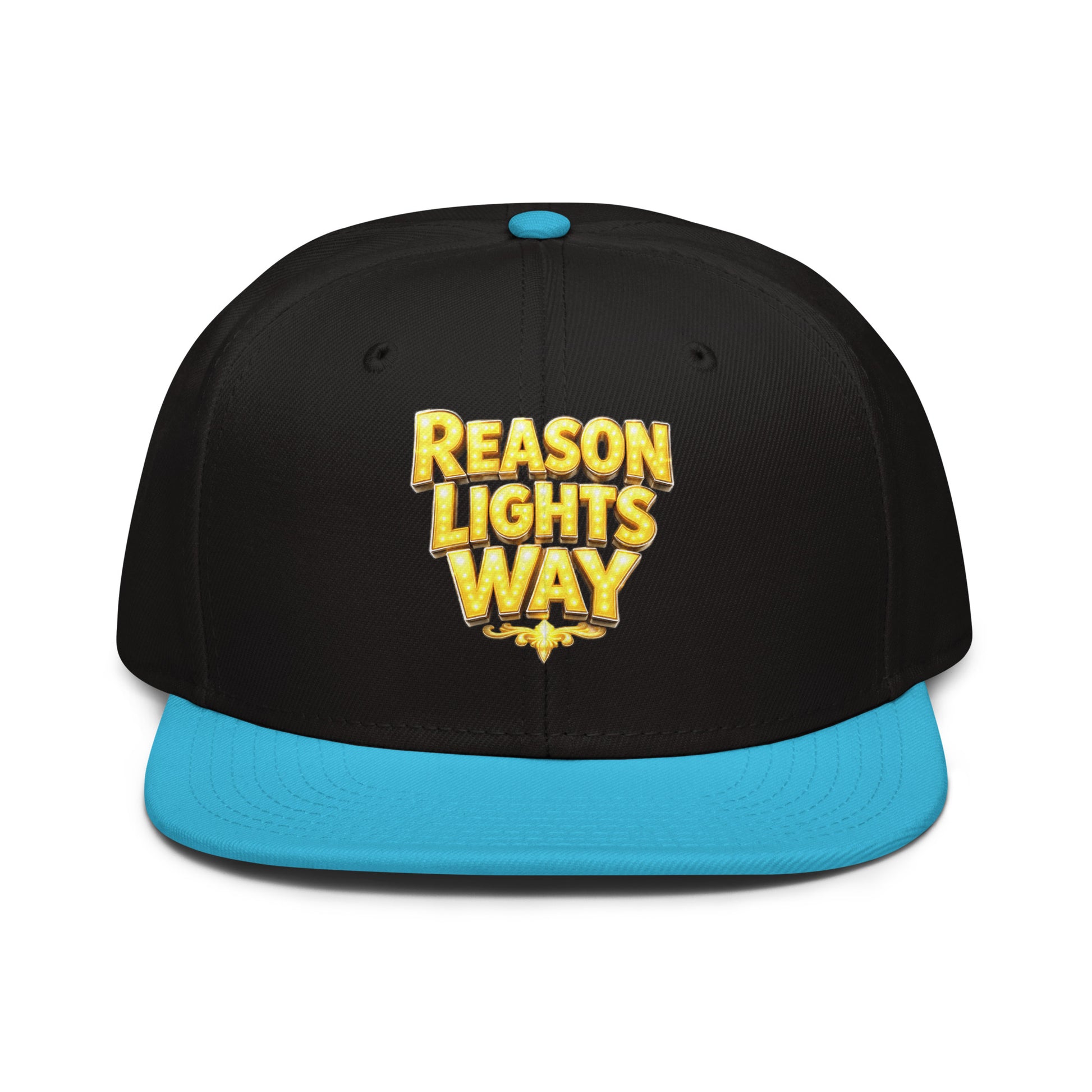 Snapback Hat - Reason Lights Way Snapback Hat – Inspirational Streetwear Cap by printfluence.net