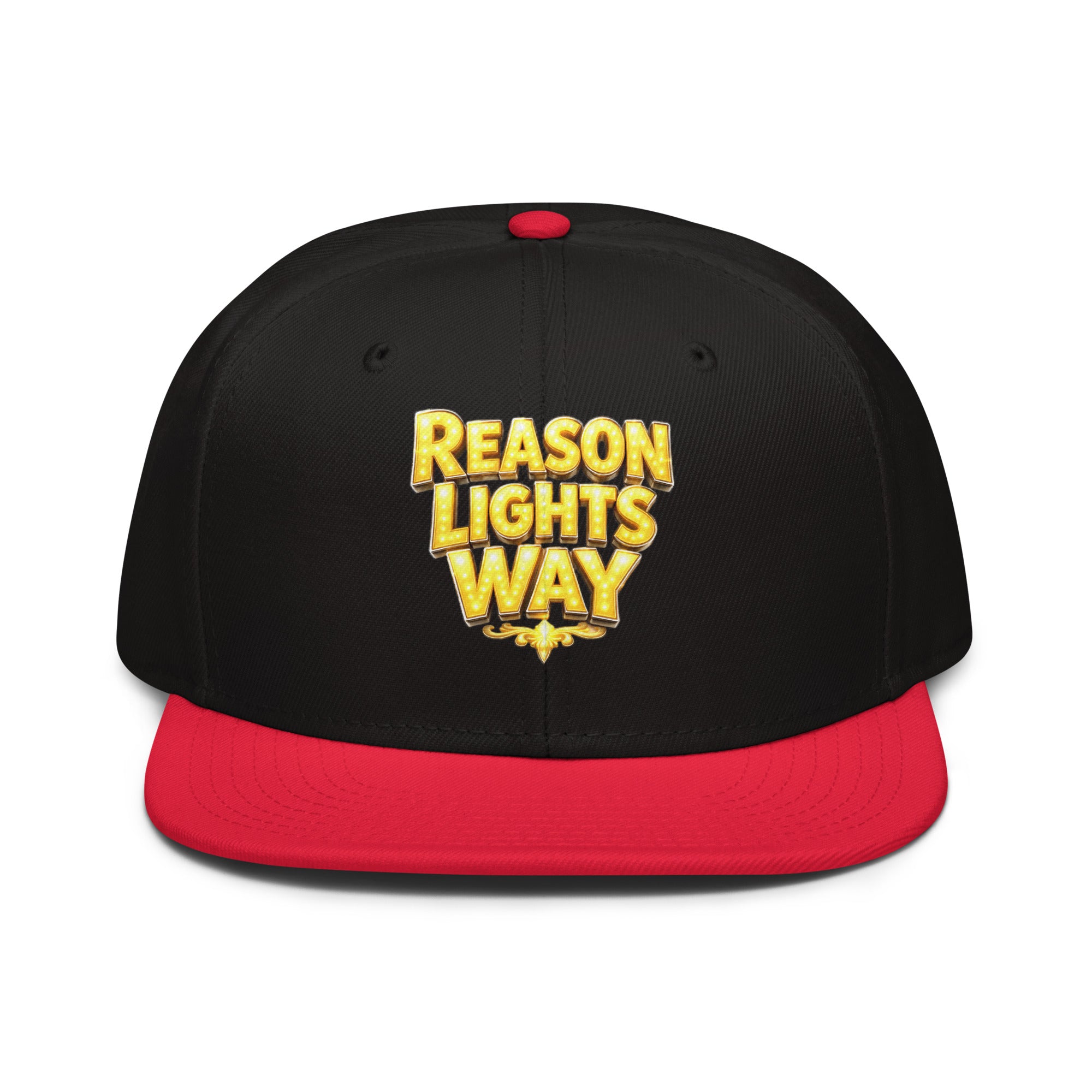 Snapback Hat - Reason Lights Way Snapback Hat – Inspirational Streetwear Cap by printfluence.net