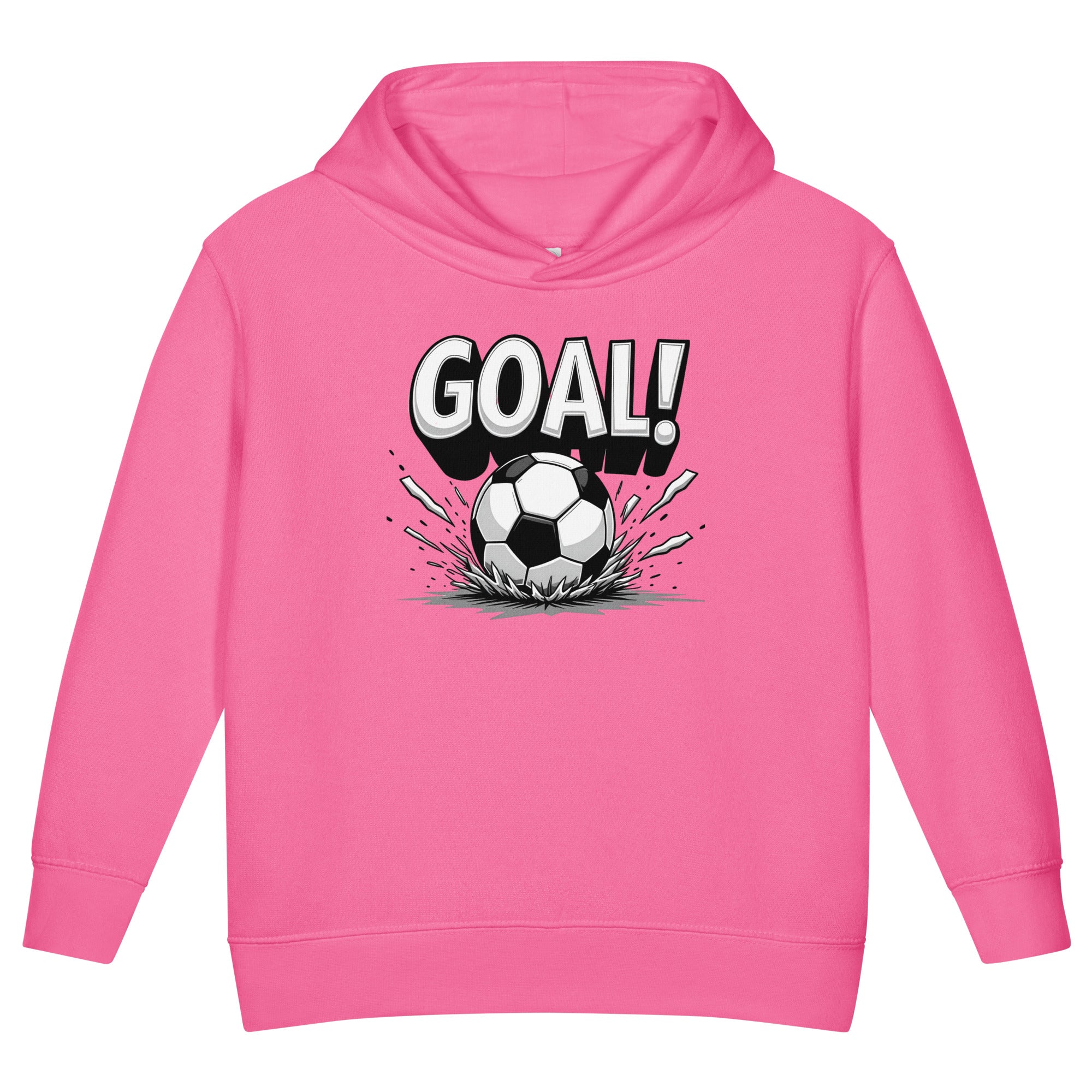 Toddler fleece pullover hoodie - Scoring Smiles Toddler Fleece Hoodie – For Little World-Class Winners by printfluence.net