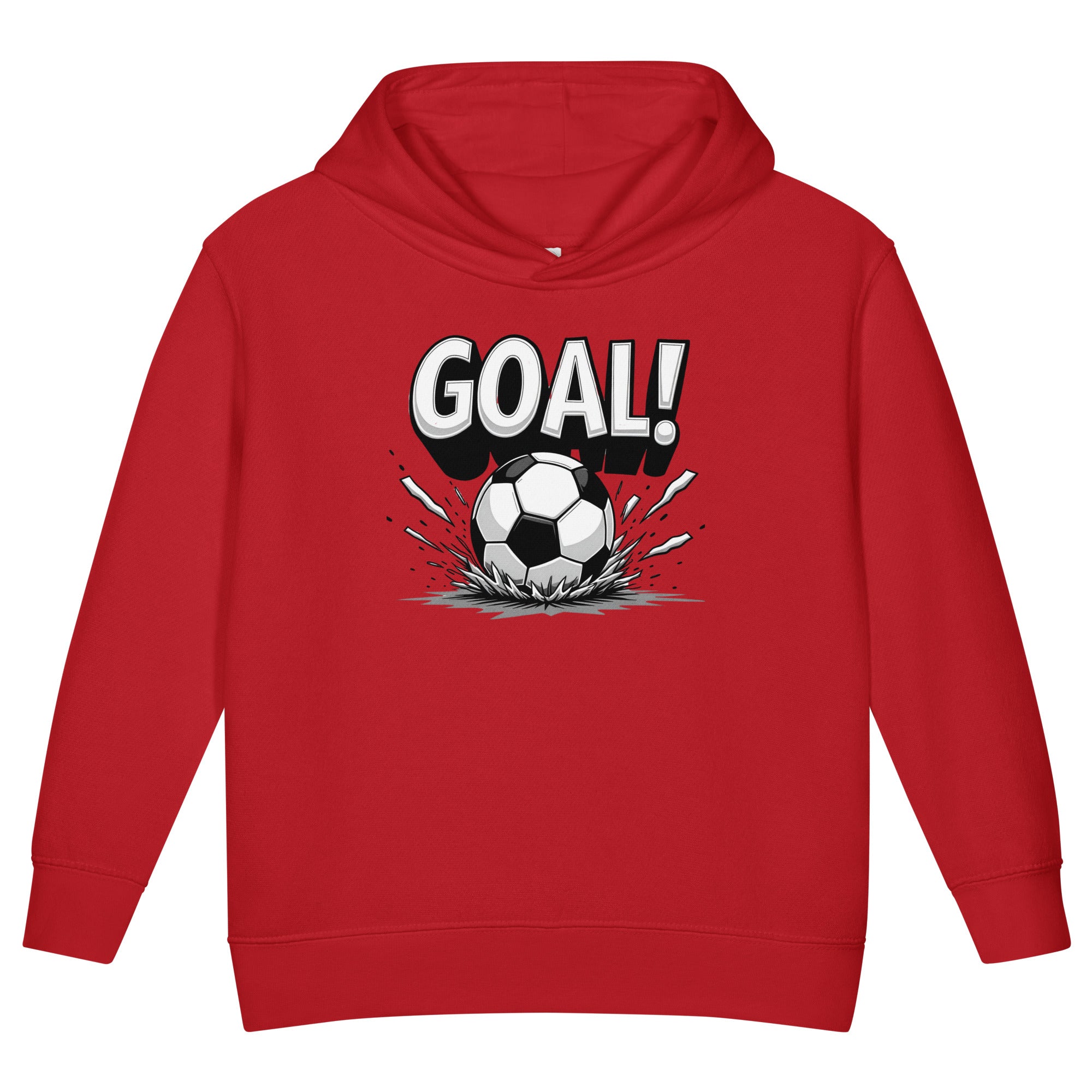 Toddler fleece pullover hoodie - Scoring Smiles Toddler Fleece Hoodie – For Little World-Class Winners by printfluence.net