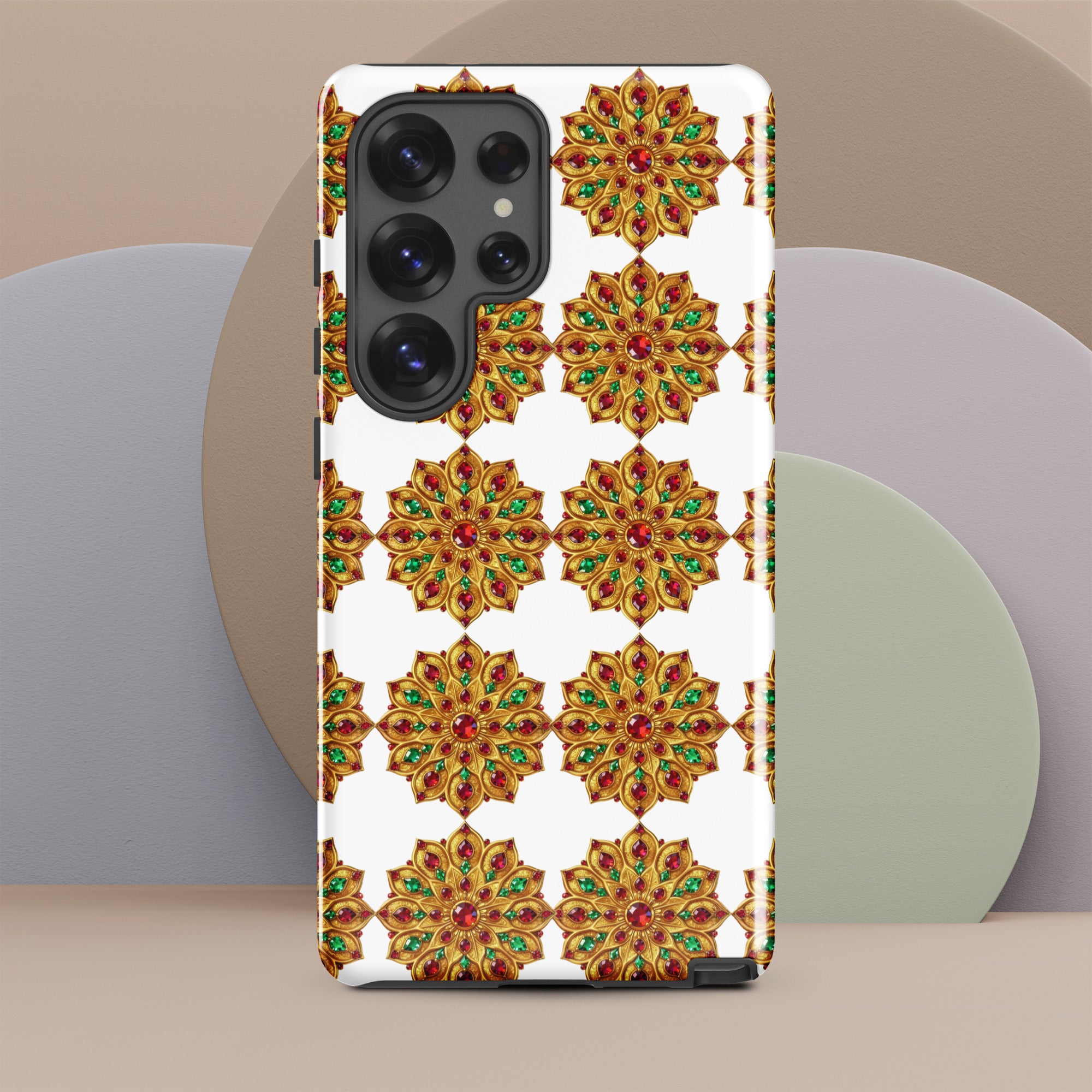 Tough case for Samsung® - Golden Swirl Ornate Tough Case – Elite Luxe Pattern for Samsung by printfluence.net