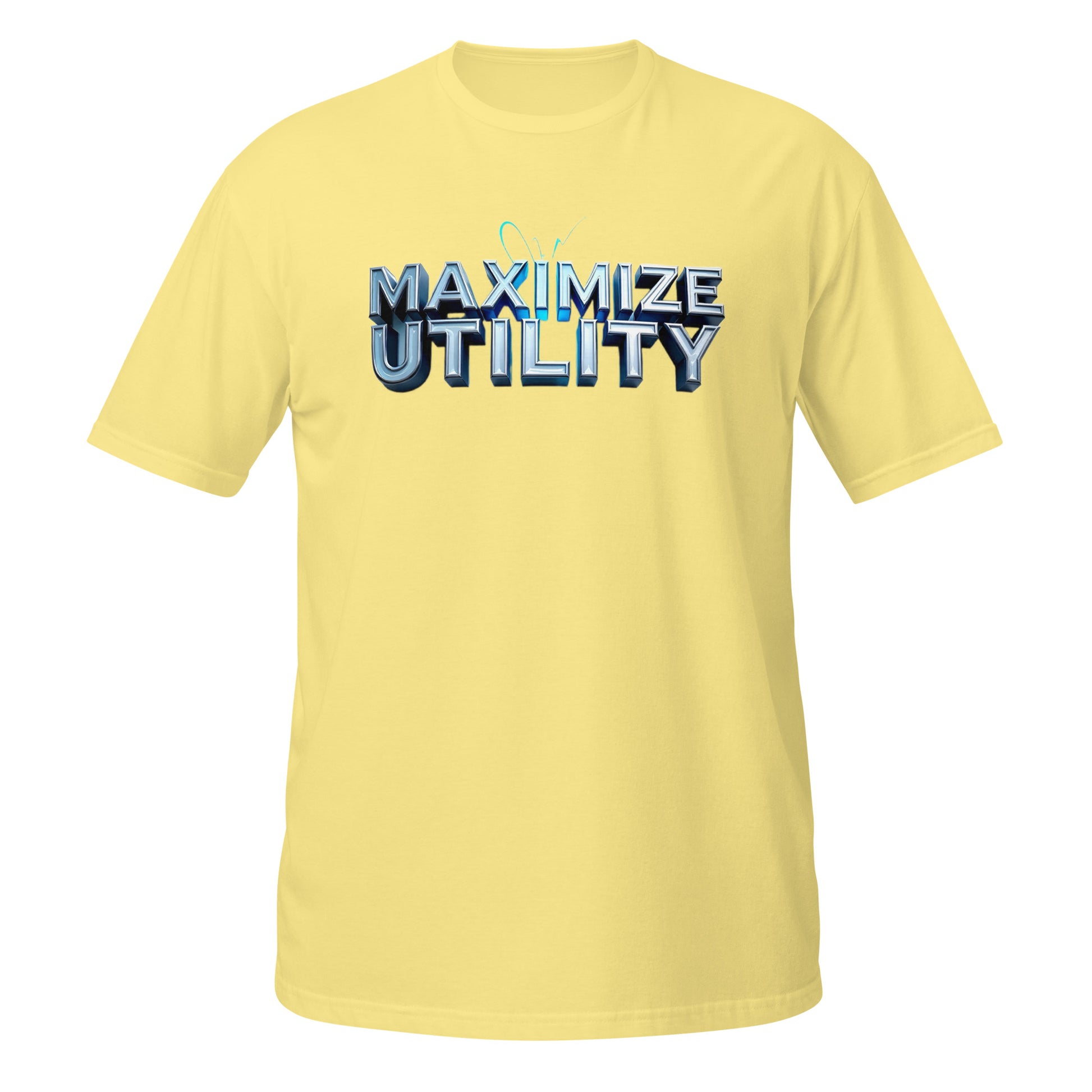 Short-Sleeve Unisex T-Shirt - Maximize Utility Unisex Tee – Smart Grind Short Sleeve by printfluence.net