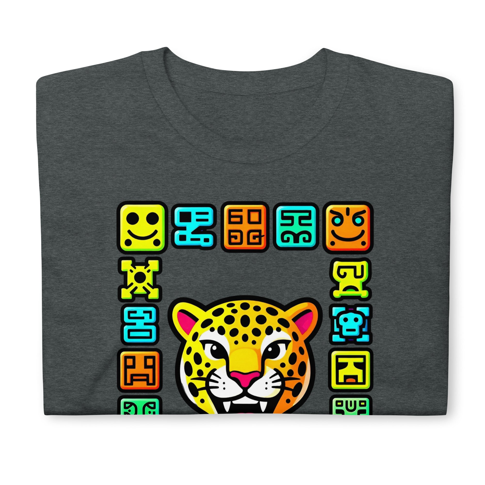 Short-Sleeve Unisex T-Shirt - Elite Maya Jaguar T-Shirt – Ancient Fury for Champions by printfluence.net