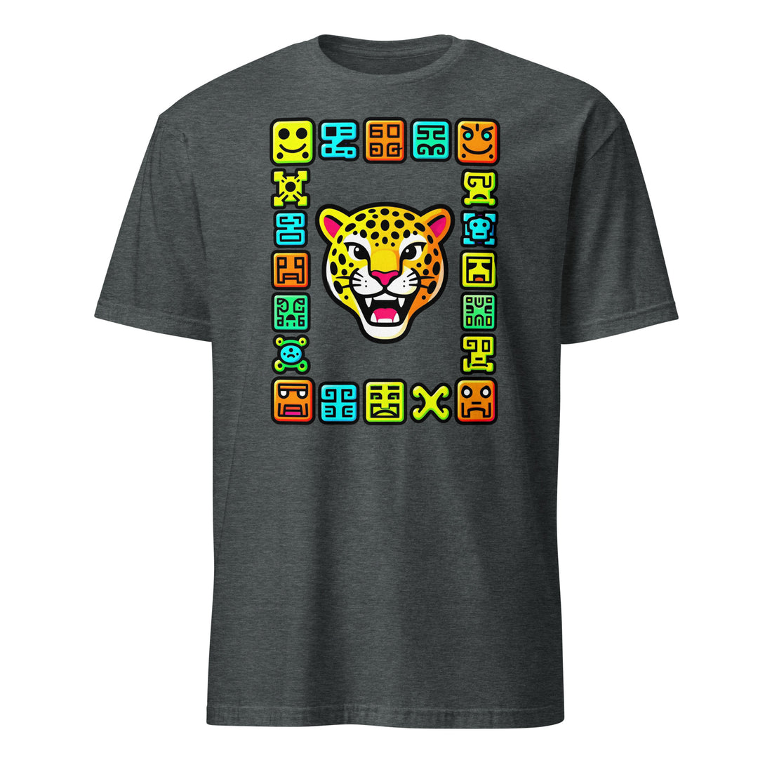 Short-Sleeve Unisex T-Shirt - Elite Maya Jaguar T-Shirt – Ancient Fury for Champions by printfluence.net