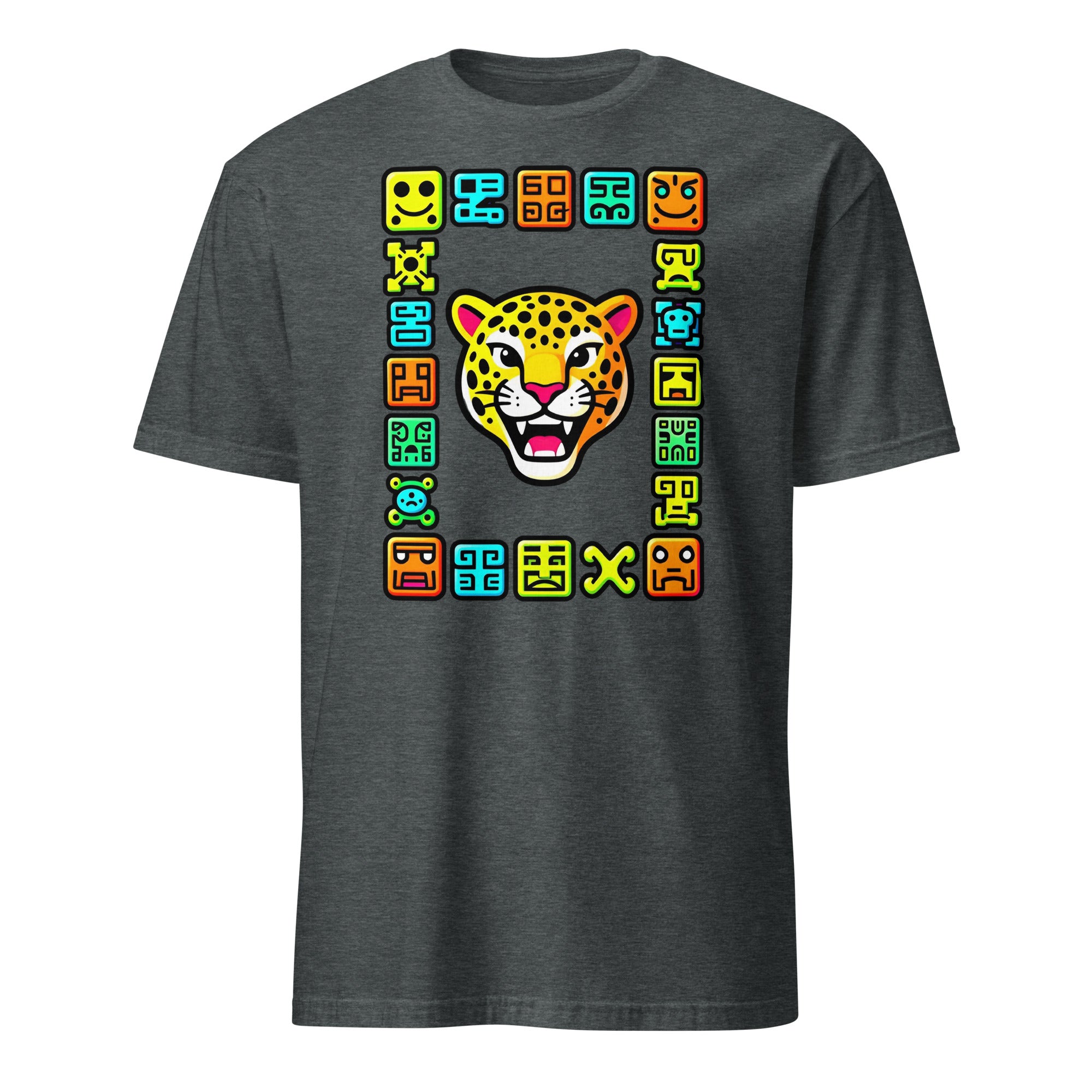 Short-Sleeve Unisex T-Shirt - Elite Maya Jaguar T-Shirt – Ancient Fury for Champions by printfluence.net
