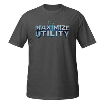 Short-Sleeve Unisex T-Shirt - Maximize Utility Unisex Tee – Smart Grind Short Sleeve by printfluence.net
