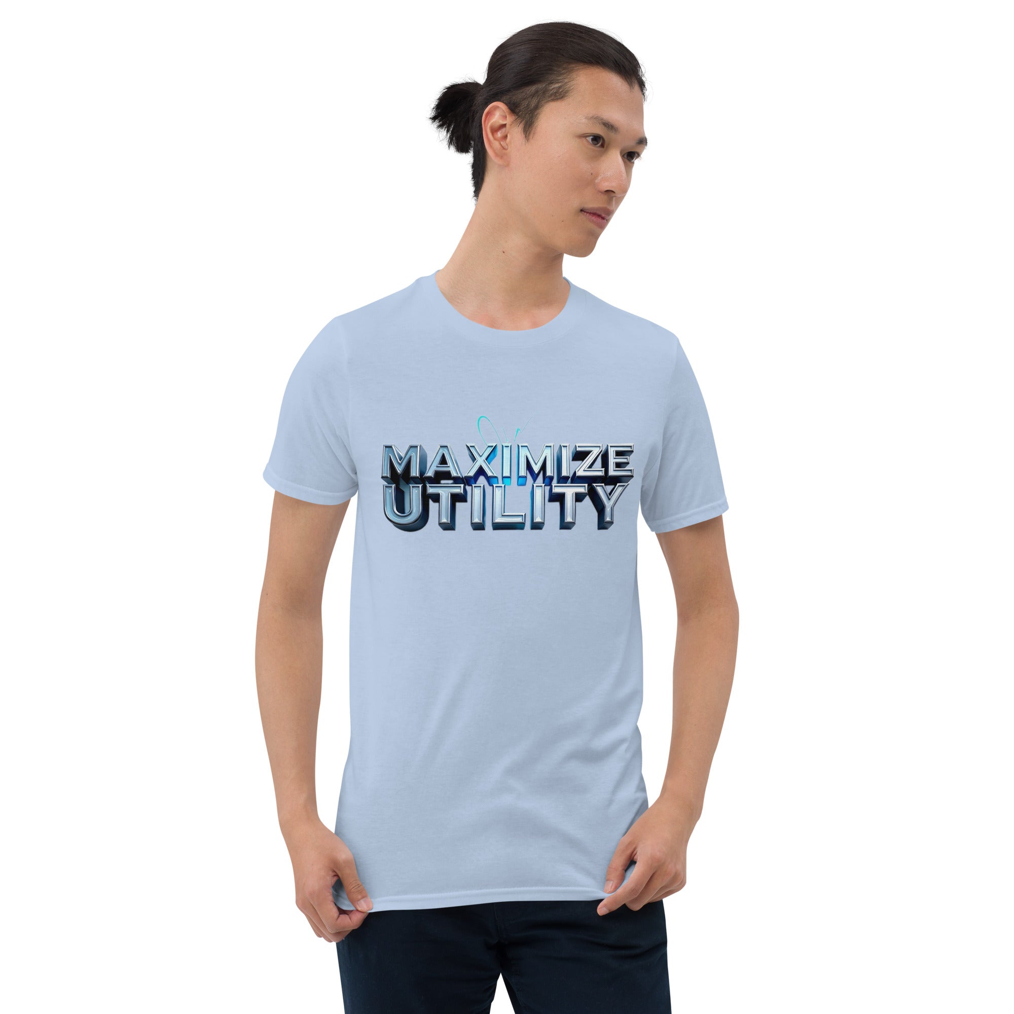 Short-Sleeve Unisex T-Shirt - Maximize Utility Unisex Tee – Smart Grind Short Sleeve by printfluence.net