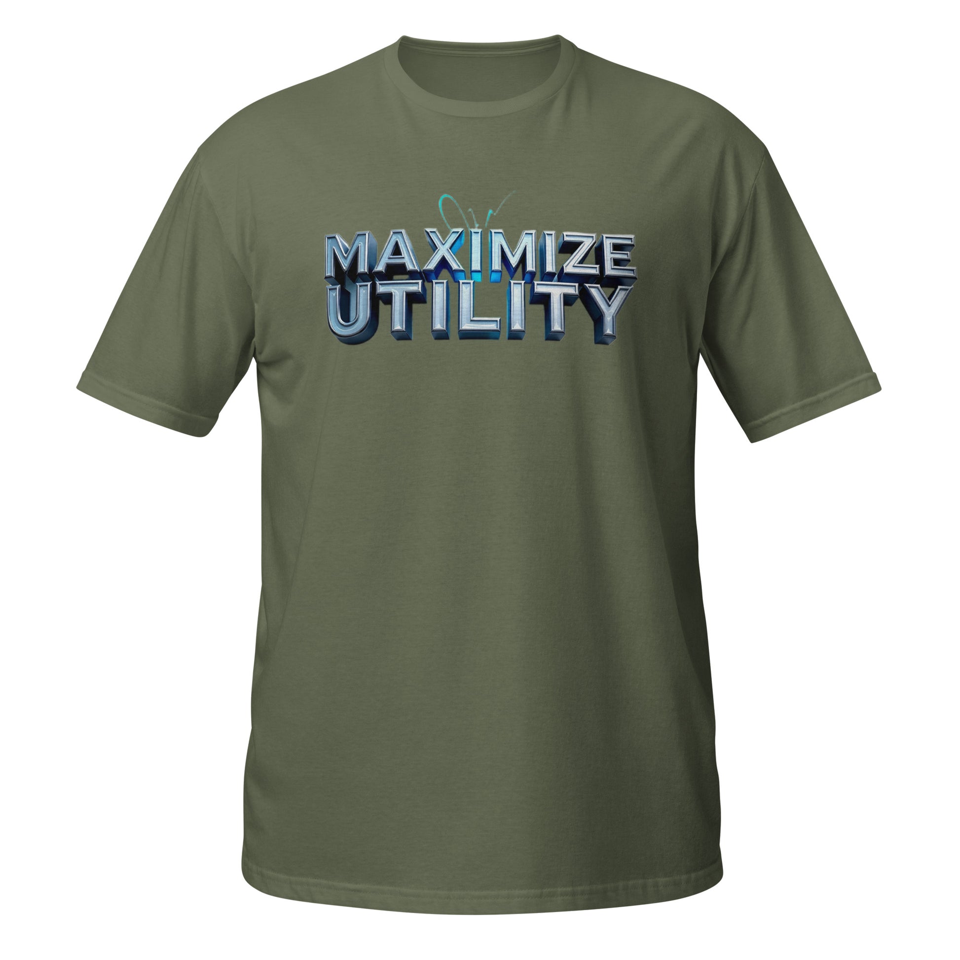 Short-Sleeve Unisex T-Shirt - Maximize Utility Unisex Tee – Smart Grind Short Sleeve by printfluence.net