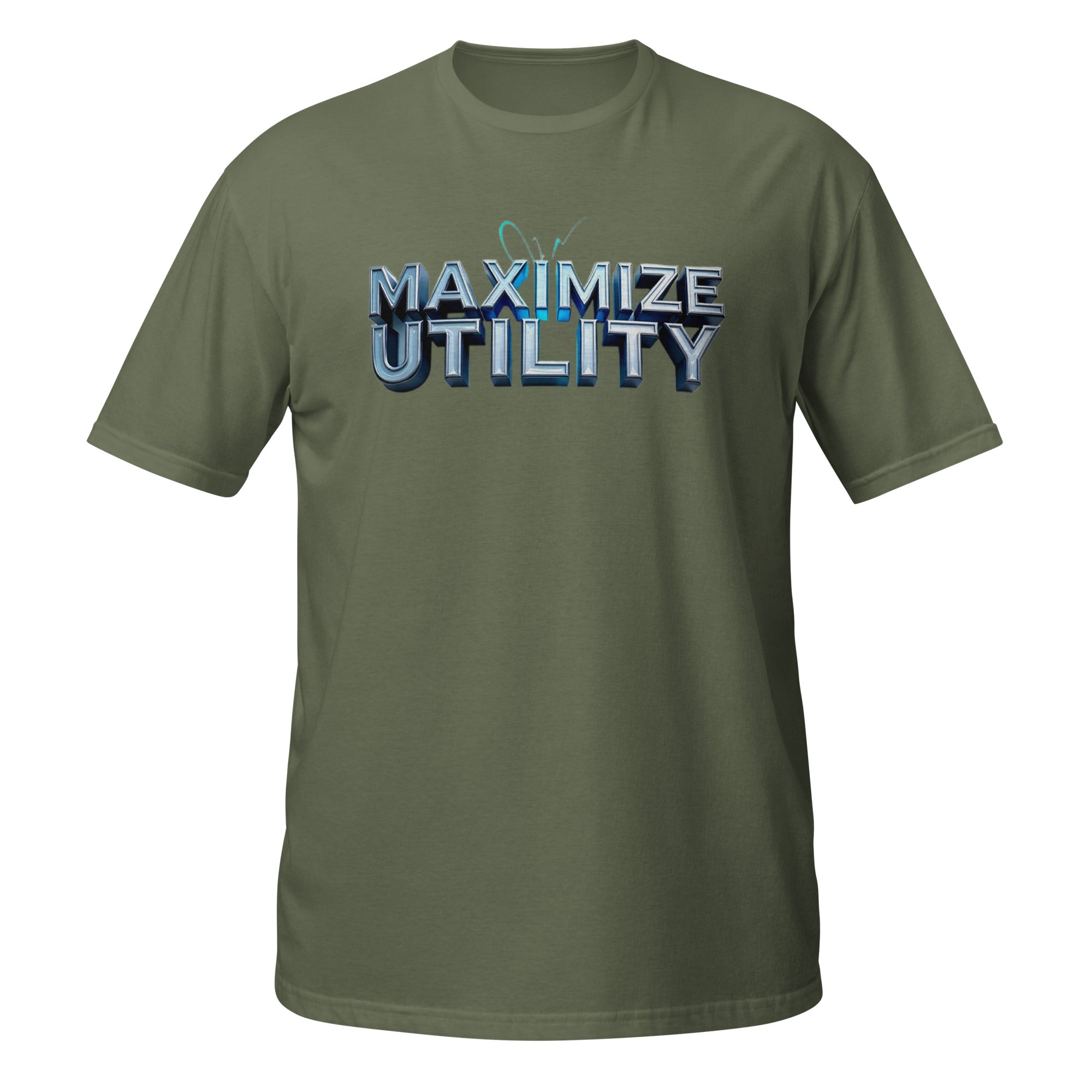 Short-Sleeve Unisex T-Shirt - Maximize Utility Unisex Tee – Smart Grind Short Sleeve by printfluence.net