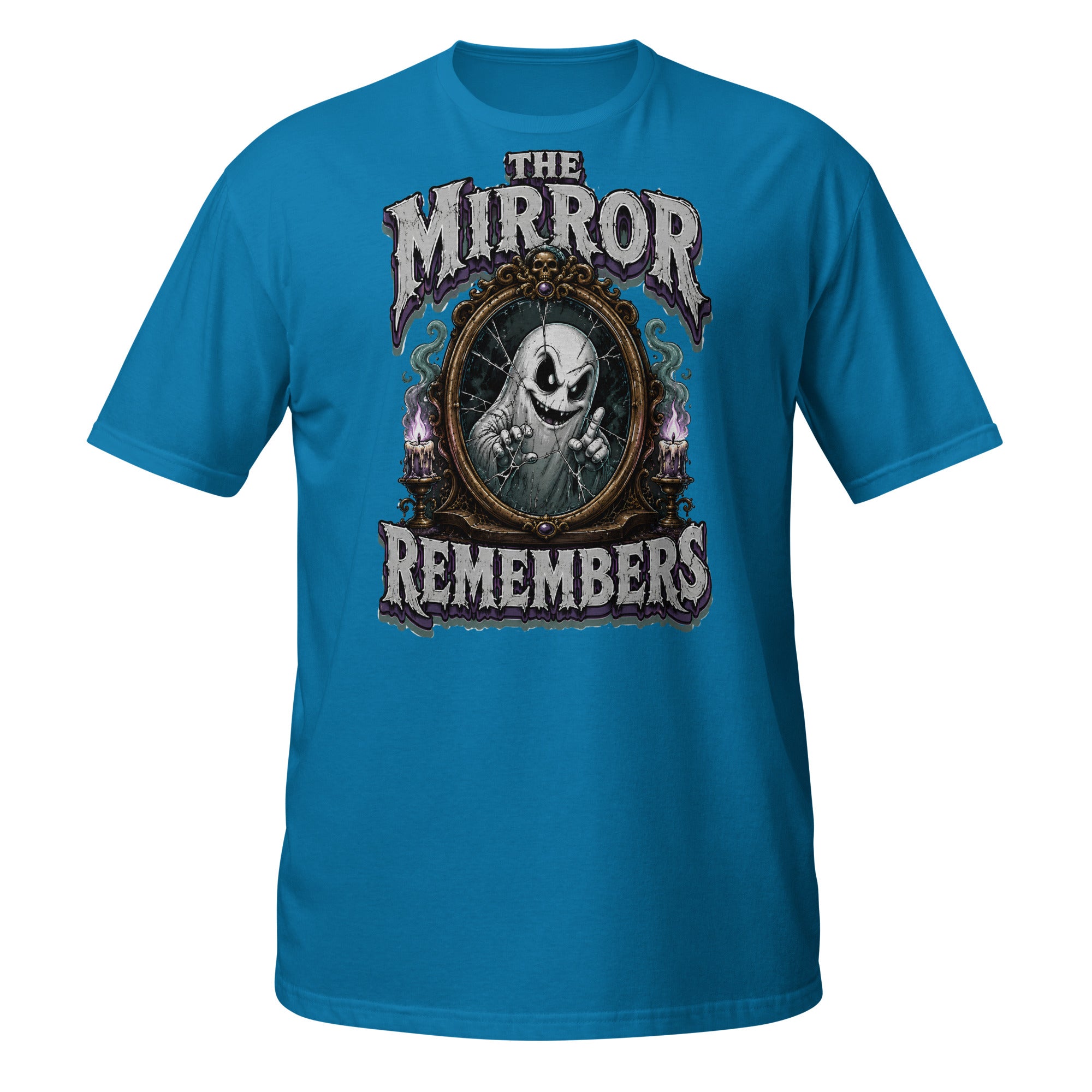 The Mirror Remembers T-Shirt - Gothic Horror & Mystery Tee by printfluence.net