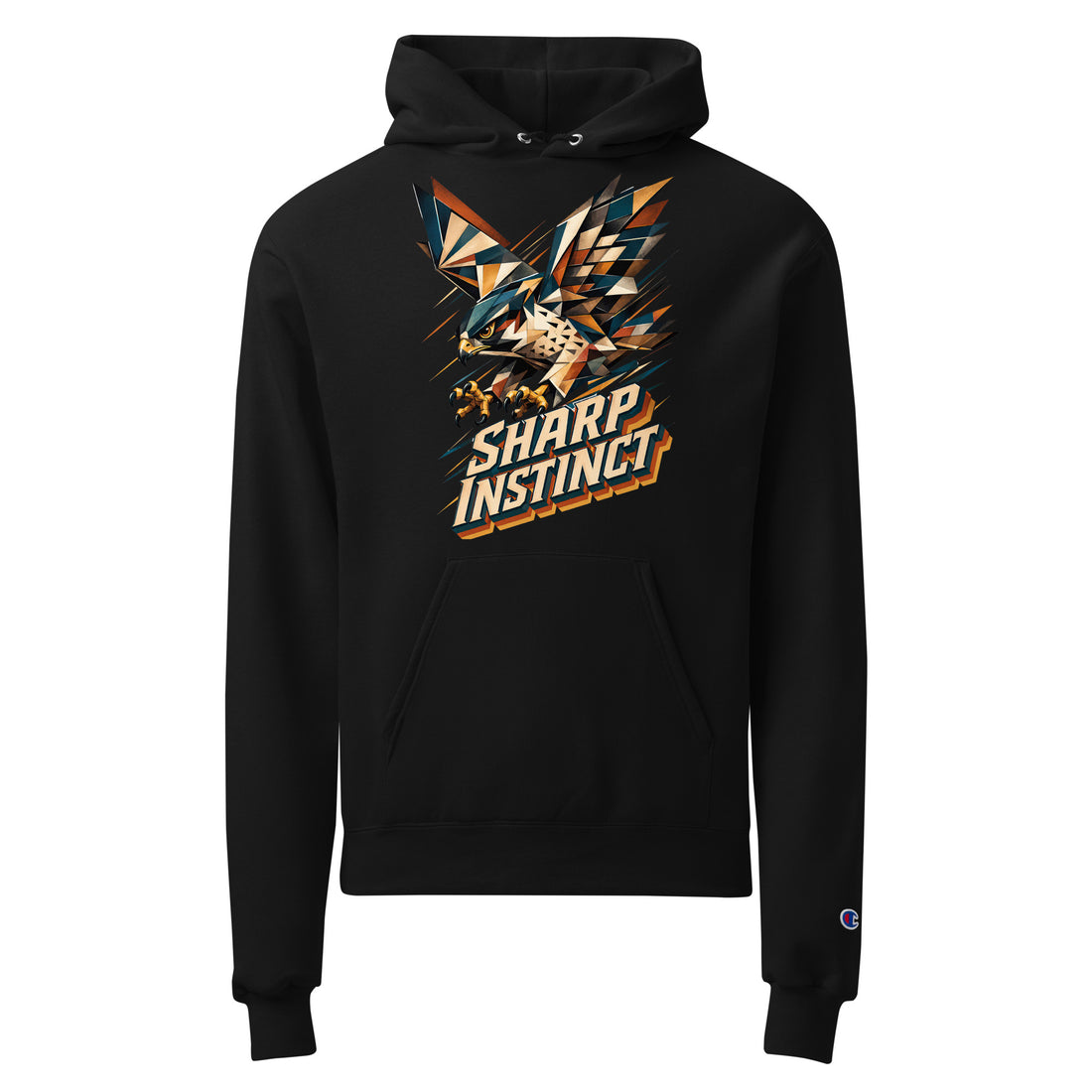 Champion Eagle Lovers Sharp Instinct Unisex Hoodie Double Dry Moisture Wicking by printfluence.net