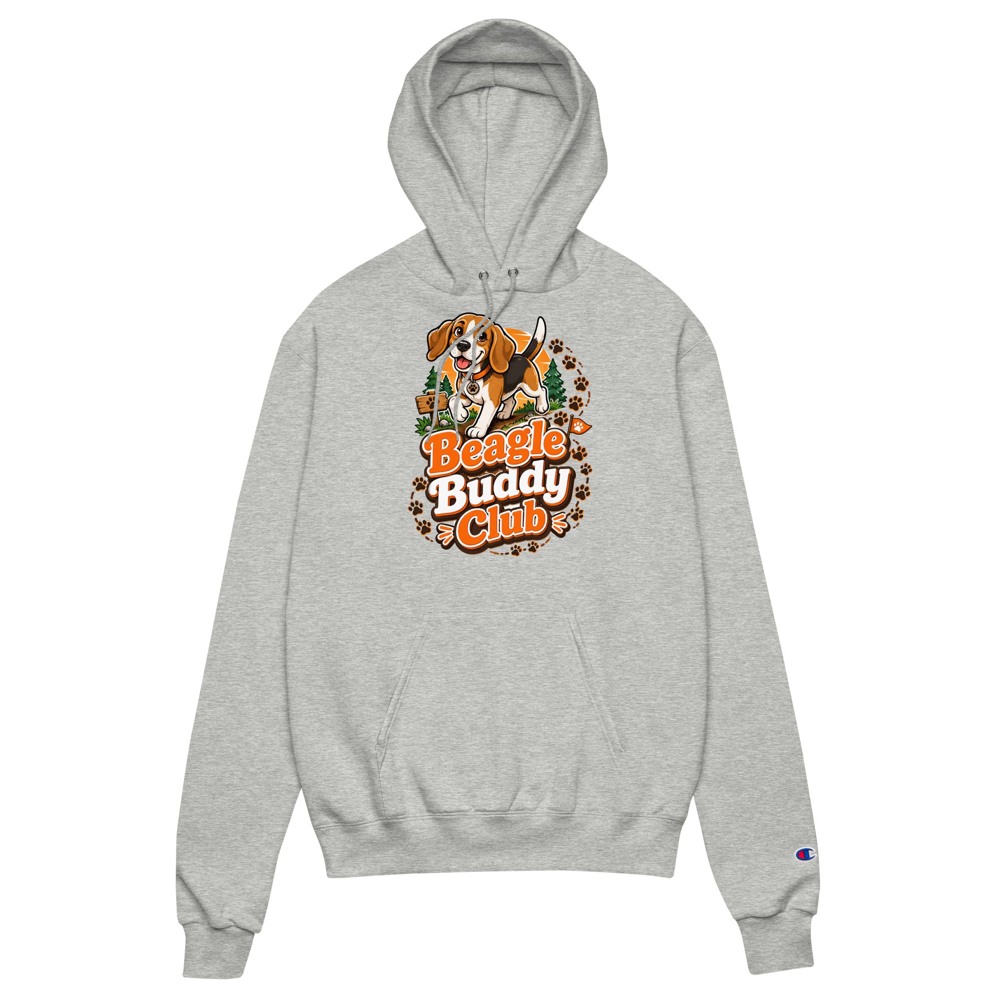 Elite Beagle Buddy Club - Premium Luxury Dog Lovers Unisex Champion Hoodie by printfluence.net