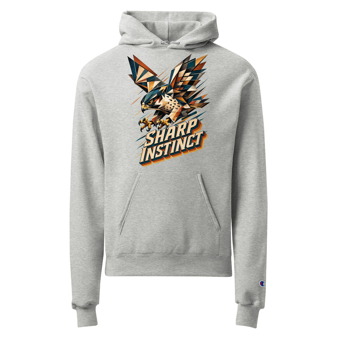 Champion Eagle Lovers Sharp Instinct Unisex Hoodie Double Dry Moisture Wicking by printfluence.net