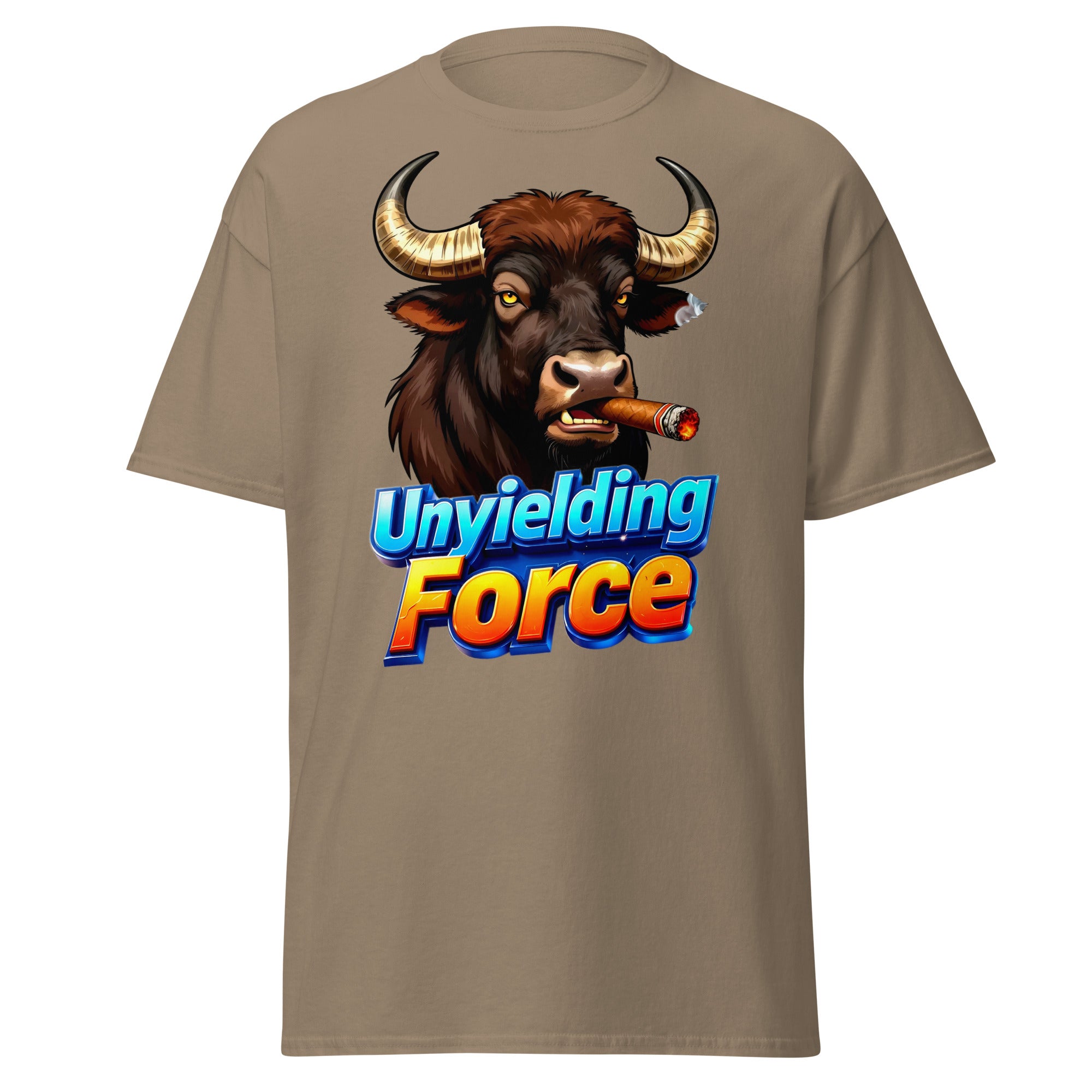Unisex classic tee - Unyielding Force Unisex Classic Tee – Bold Everyday Power Wear by printfluence.net
