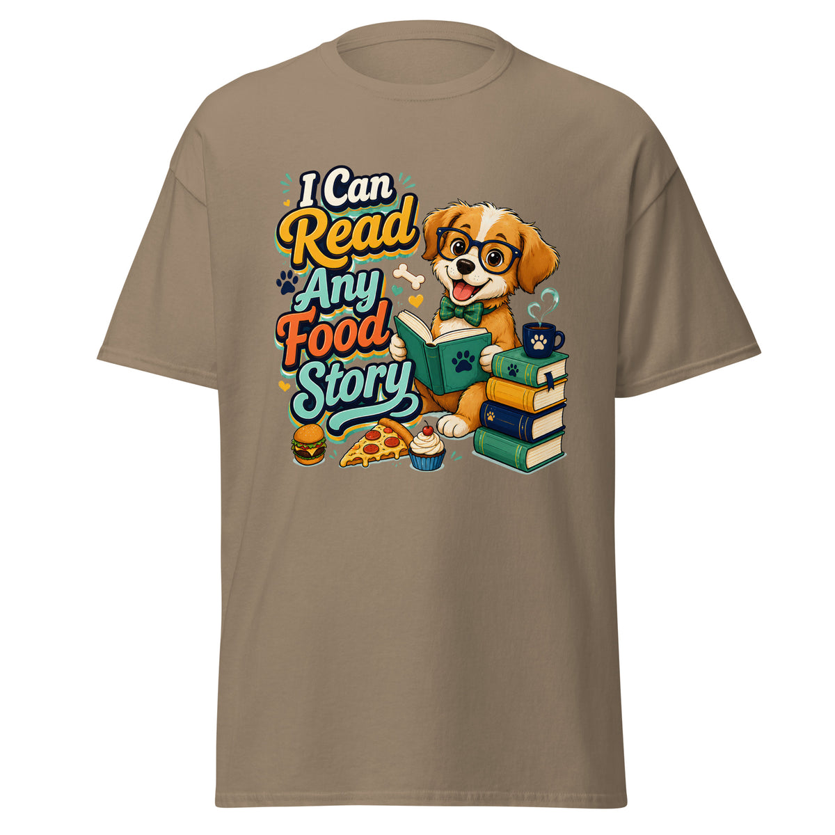 Cavalier King Charles Food Story Classic Tee by printfluence.net