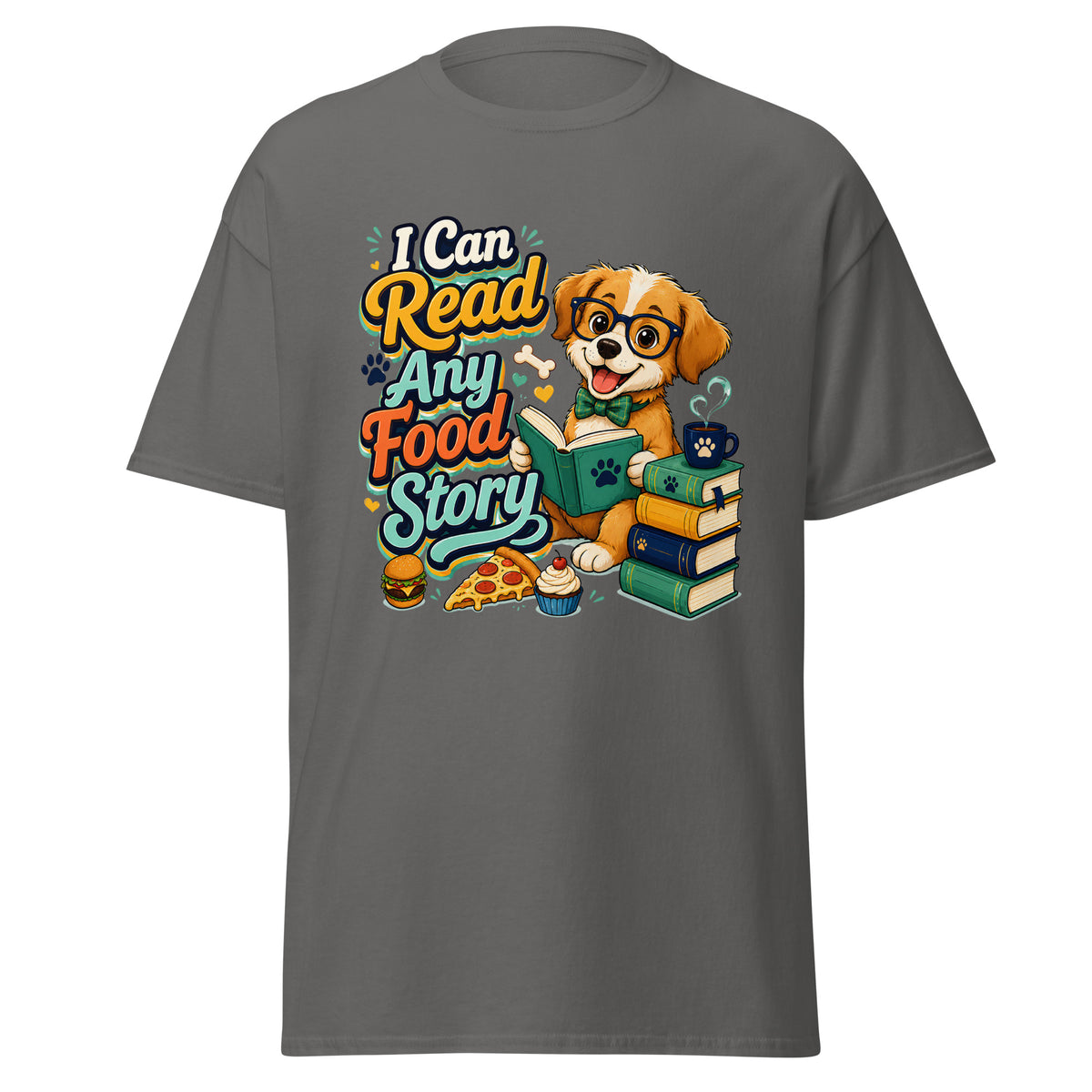 Cavalier King Charles Food Story Classic Tee by printfluence.net