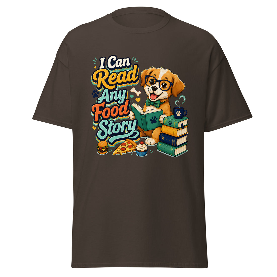 Cavalier King Charles Food Story Classic Tee by printfluence.net