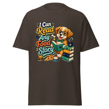 Cavalier King Charles Food Story Classic Tee by printfluence.net