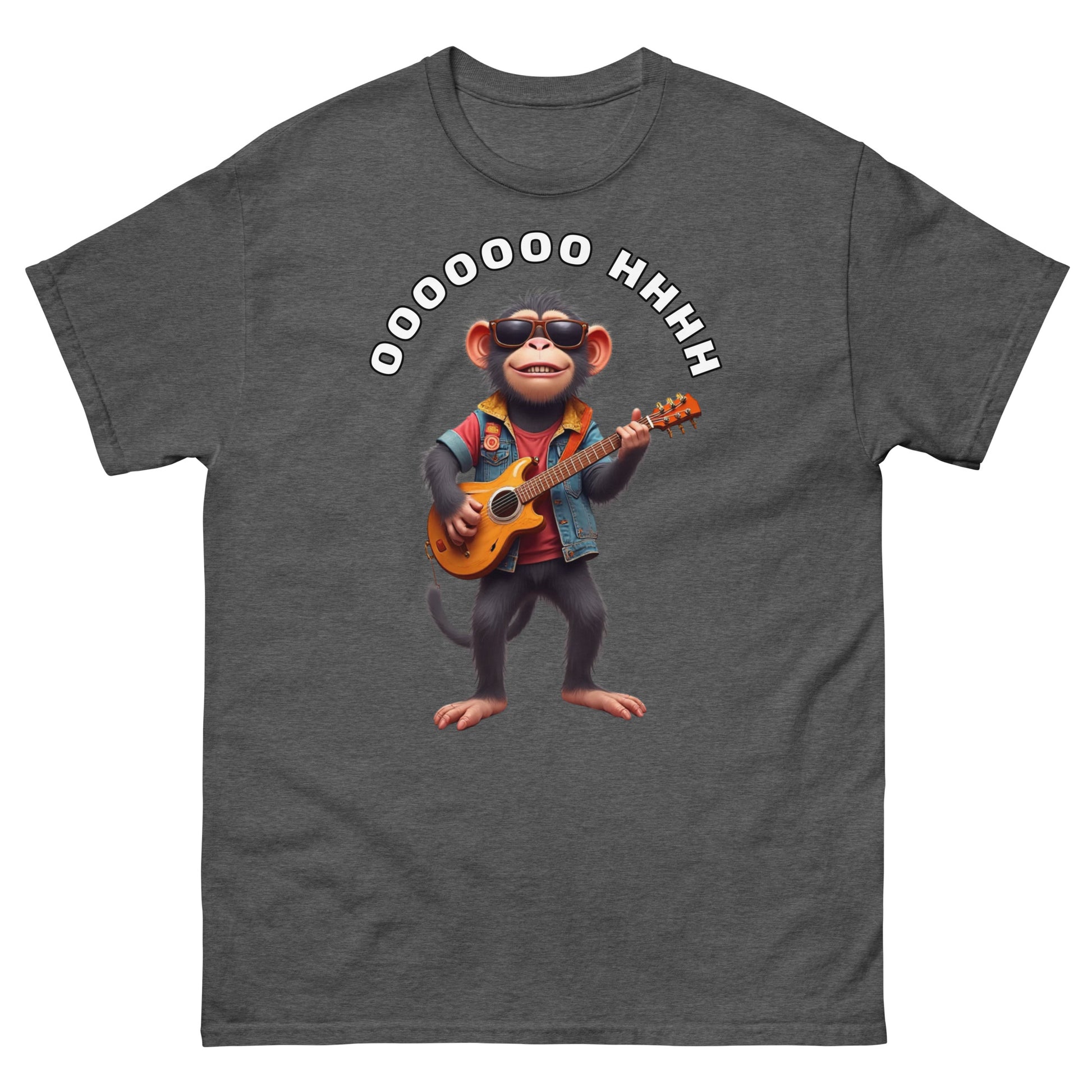 Unisex classic tee - Rockstar Monkey Classic Tee – For Elite Performers & Champions by printfluence.net