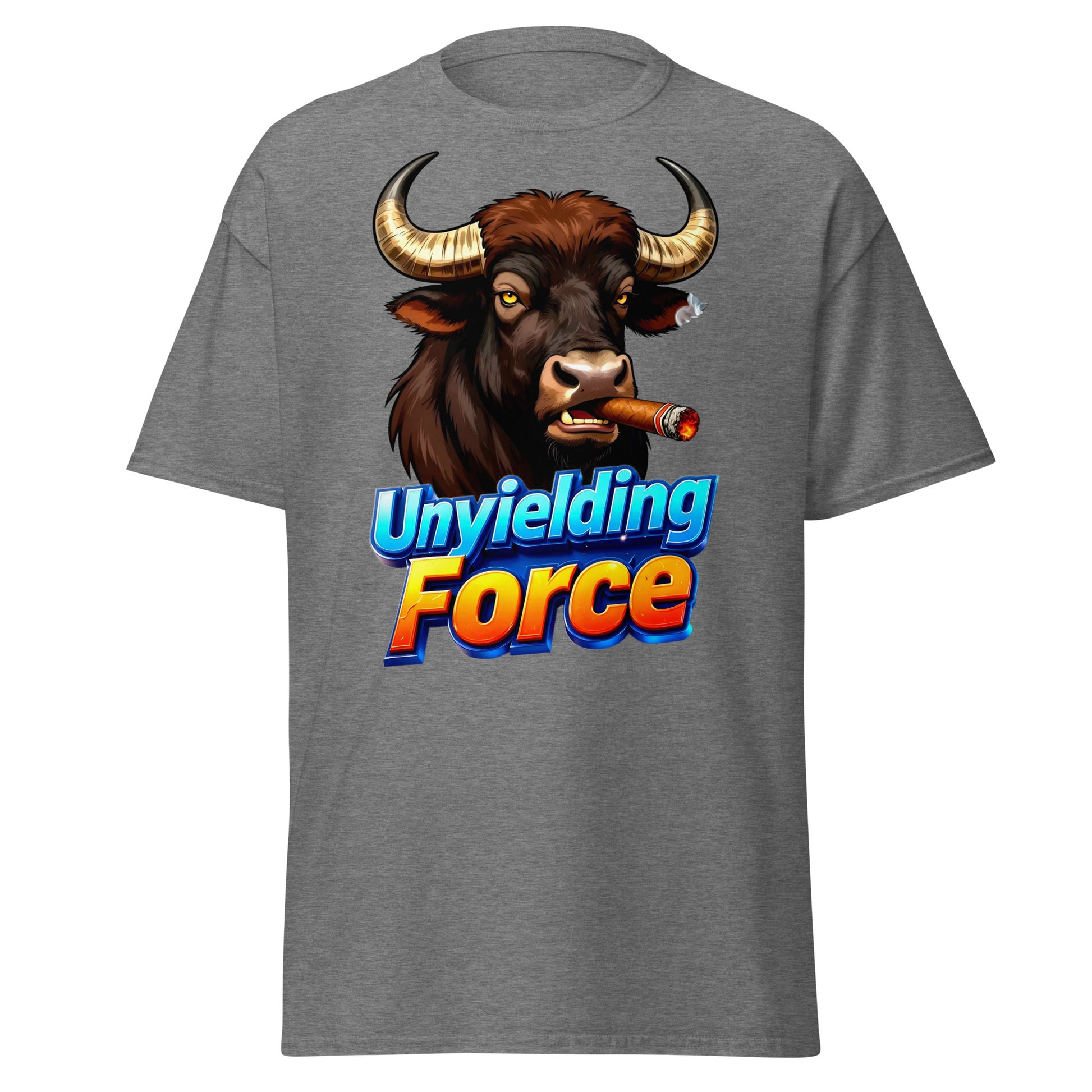 Unisex classic tee - Unyielding Force Unisex Classic Tee – Bold Everyday Power Wear by printfluence.net