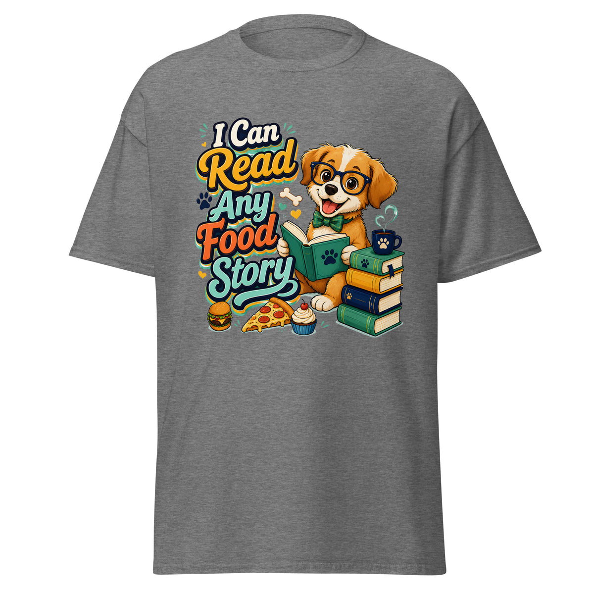 Cavalier King Charles Food Story Classic Tee by printfluence.net