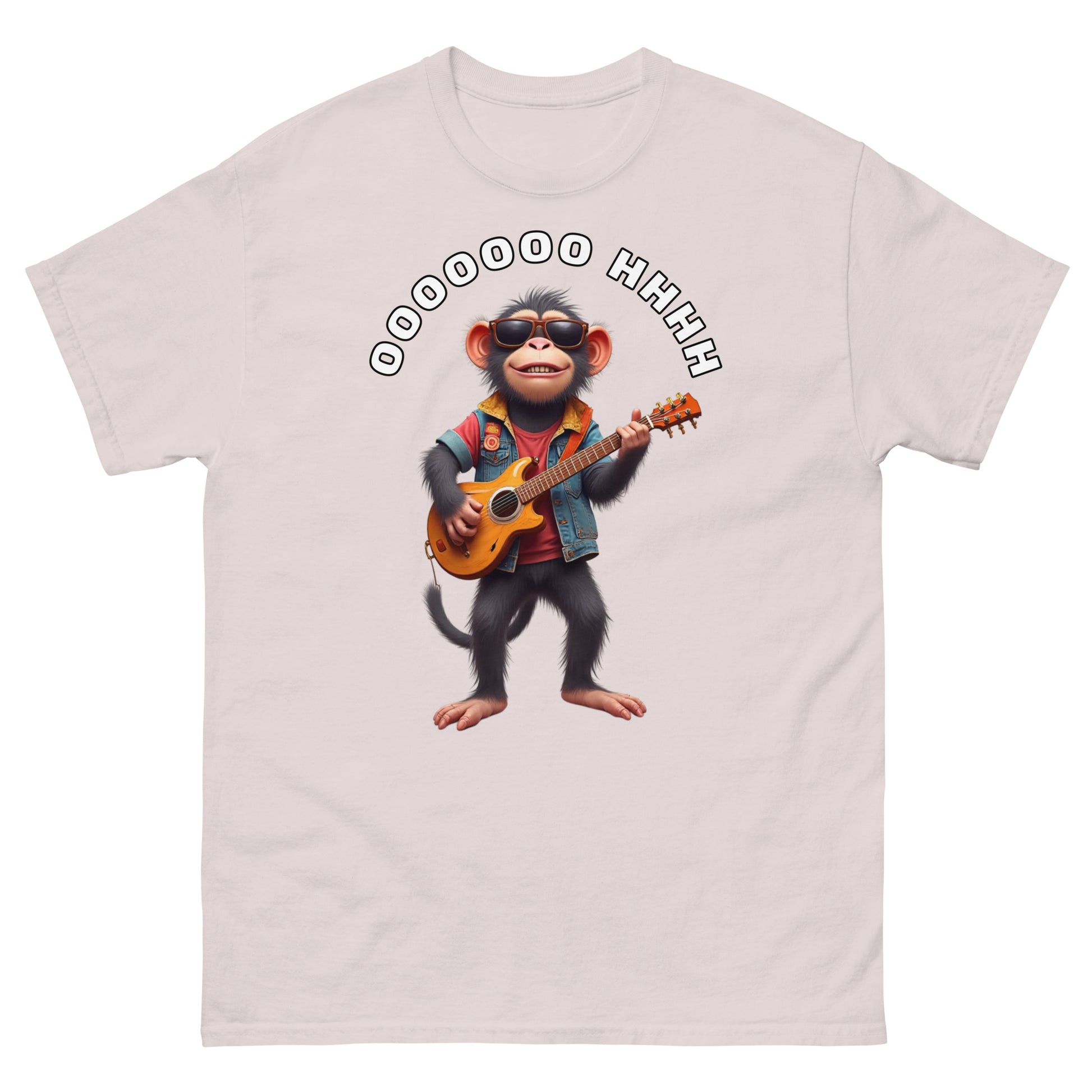 Unisex classic tee - Rockstar Monkey Classic Tee – For Elite Performers & Champions by printfluence.net