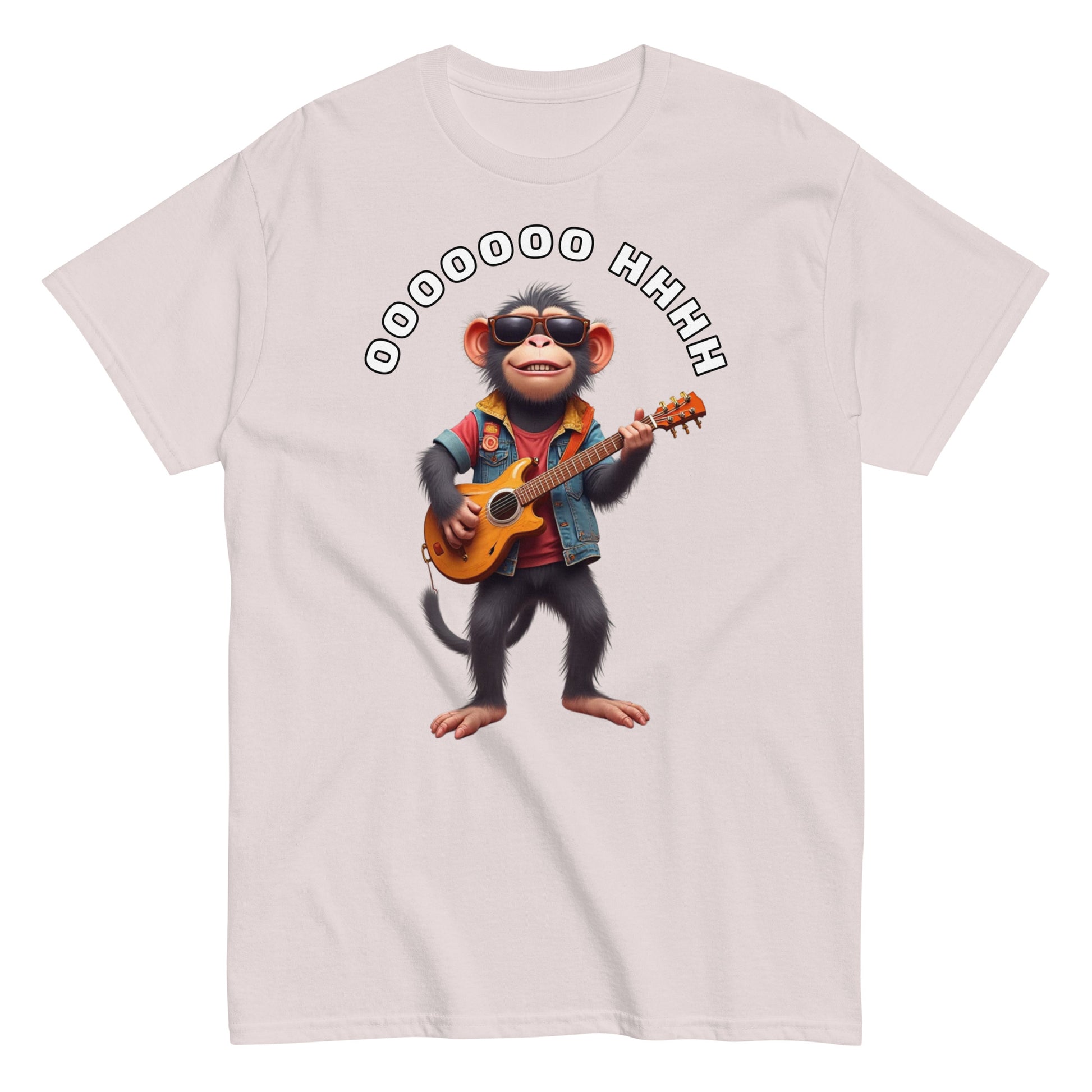 Unisex classic tee - Rockstar Monkey Classic Tee – For Elite Performers & Champions by printfluence.net