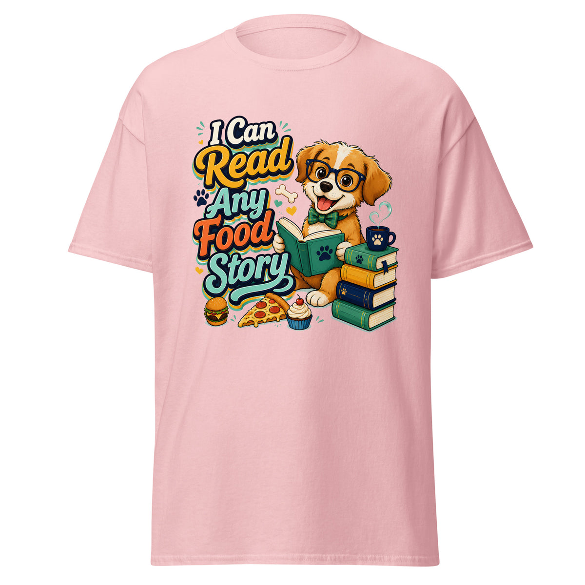 Cavalier King Charles Food Story Classic Tee by printfluence.net