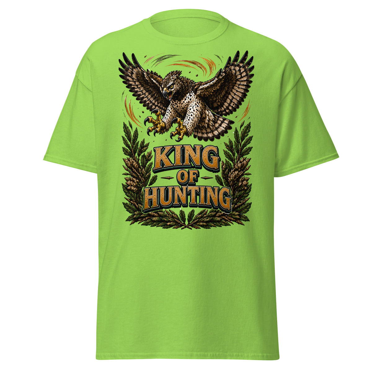 King Of Hunting Eagle Lovers Unisex Classic Tee by printfluence.net