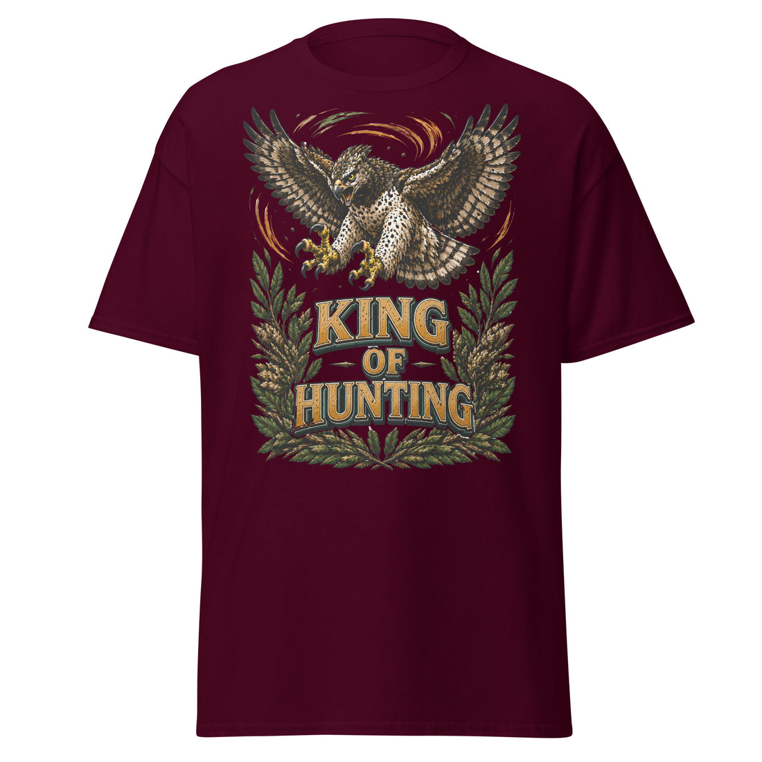 King Of Hunting Eagle Lovers Unisex Classic Tee by printfluence.net