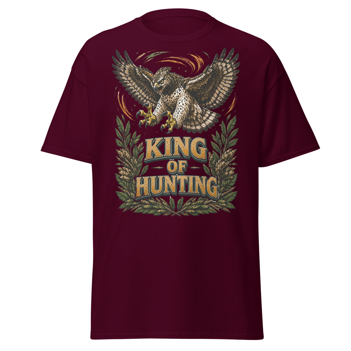 King Of Hunting Eagle Lovers Unisex Classic Tee by printfluence.net