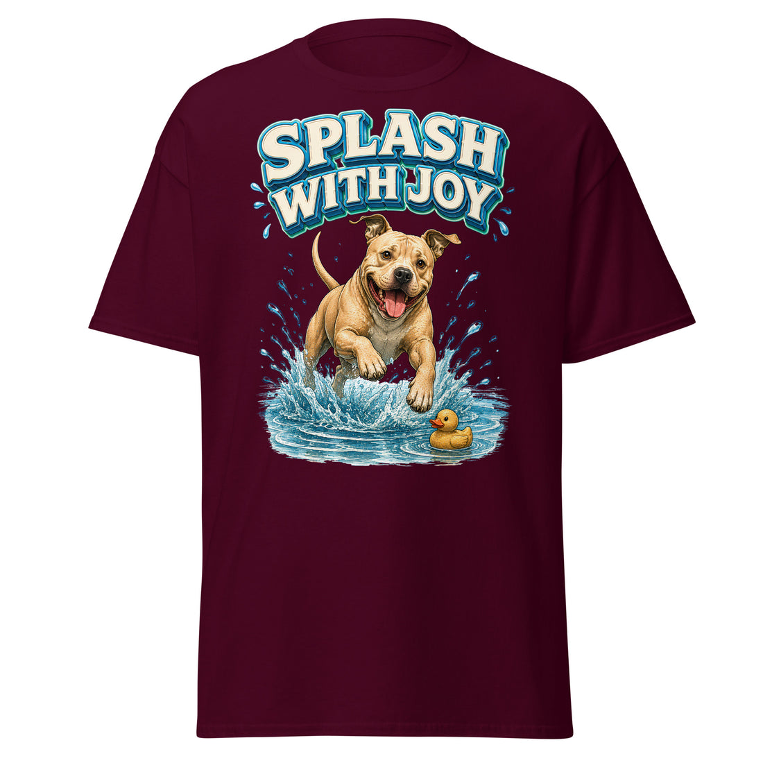 Pitbull Lovers Unisex Classic Tee - Splash With Joy by printfluence.net