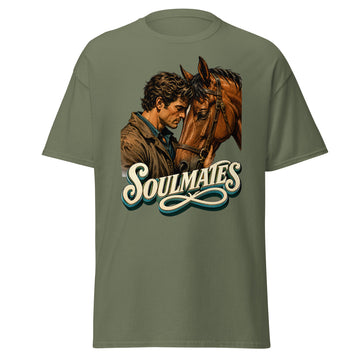 Soulmates Horse Classic Unisex Tee - Horse Lovers Edition by printfluence.net