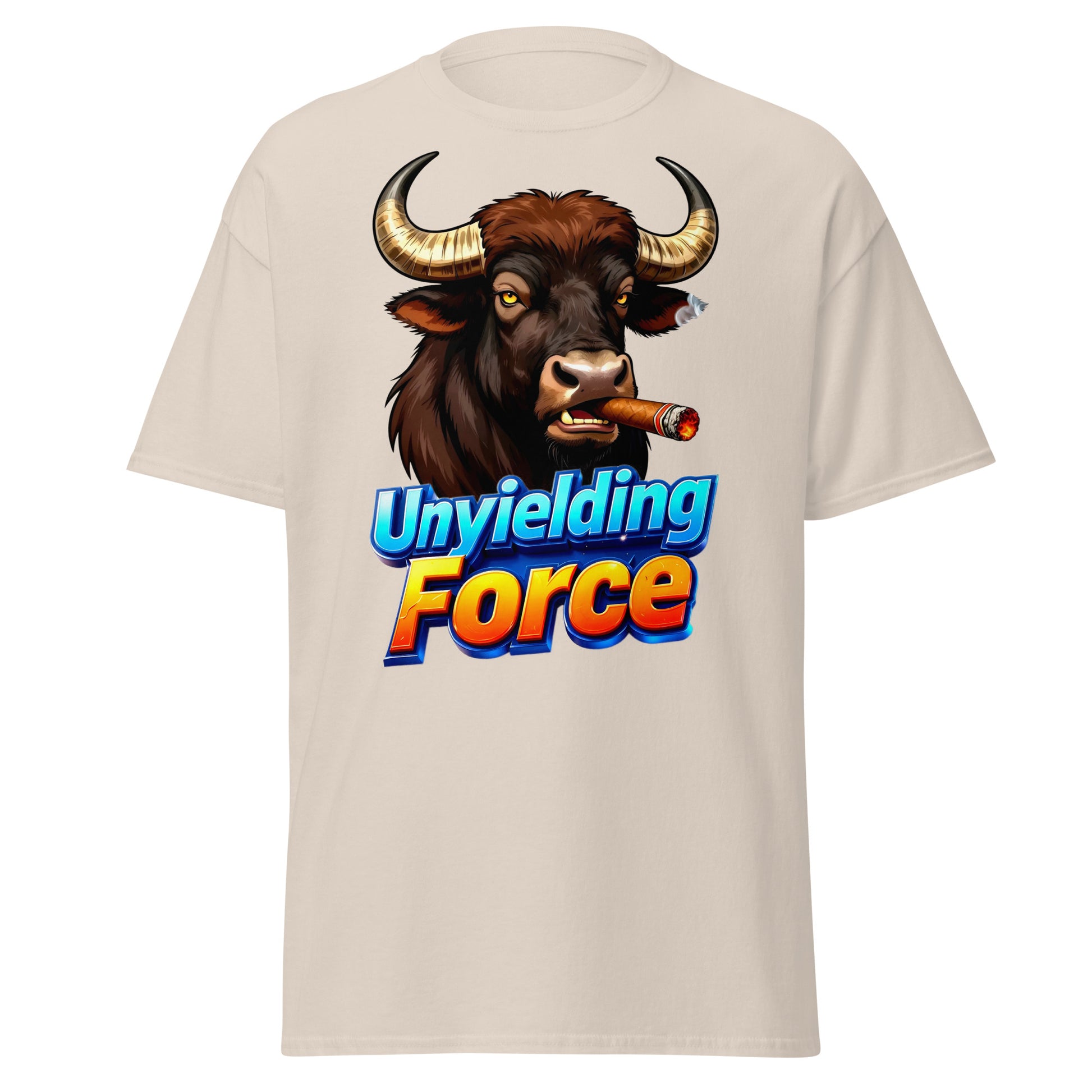 Unisex classic tee - Unyielding Force Unisex Classic Tee – Bold Everyday Power Wear by printfluence.net