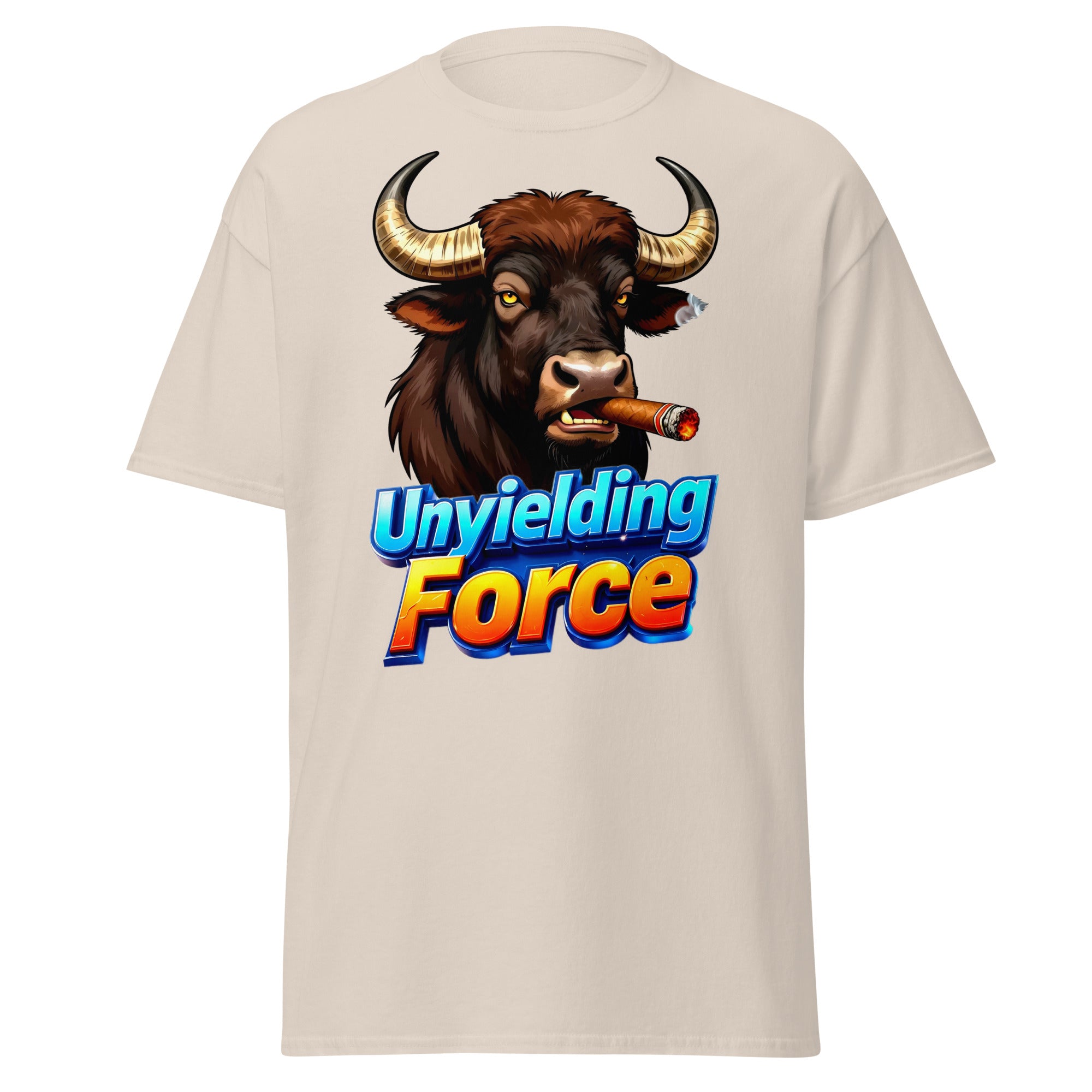 Unisex classic tee - Unyielding Force Unisex Classic Tee – Bold Everyday Power Wear by printfluence.net