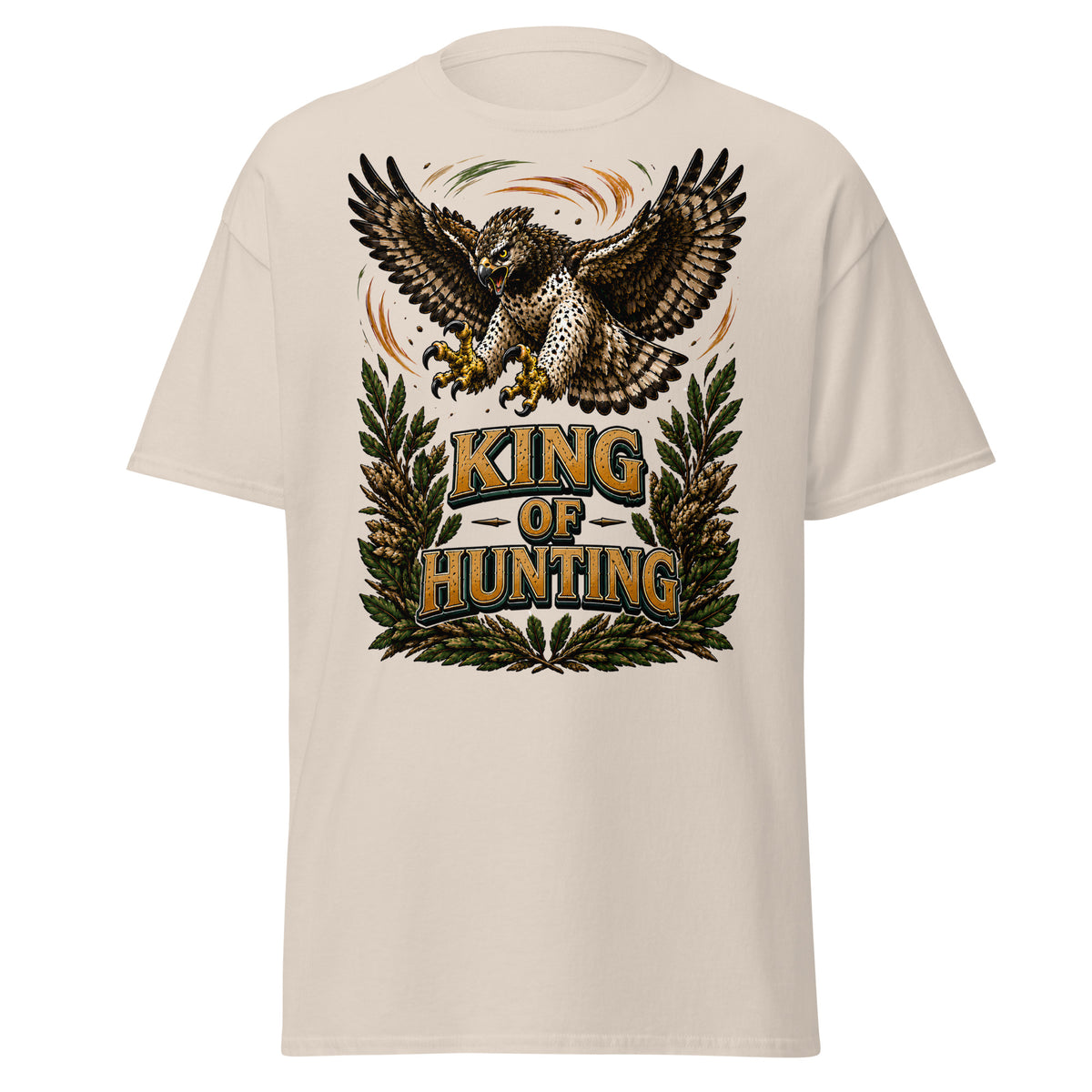 King Of Hunting Eagle Lovers Unisex Classic Tee by printfluence.net