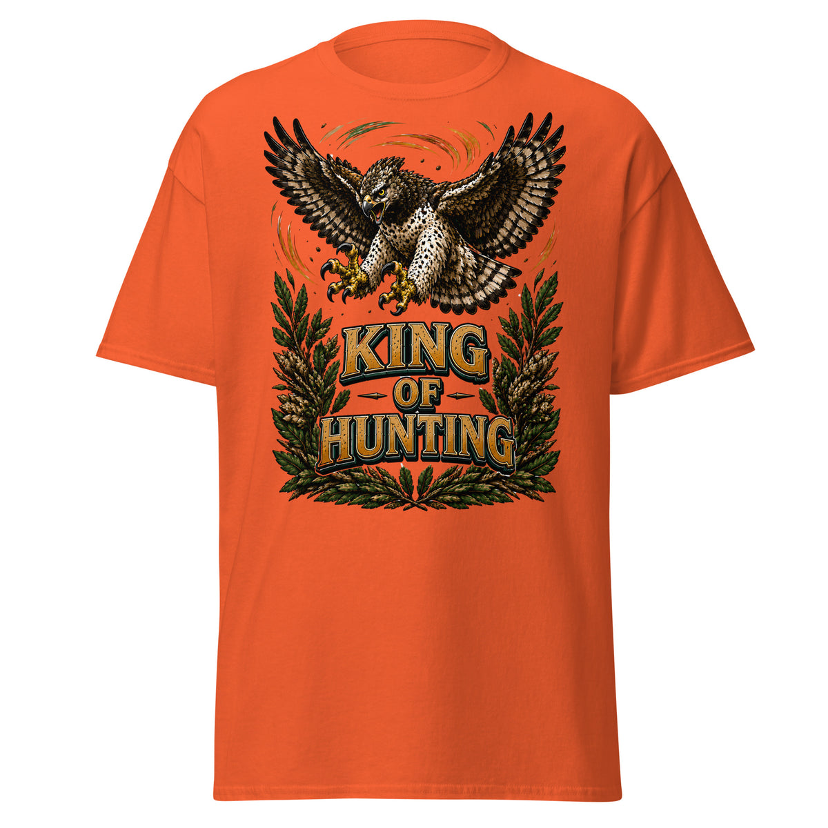 King Of Hunting Eagle Lovers Unisex Classic Tee by printfluence.net